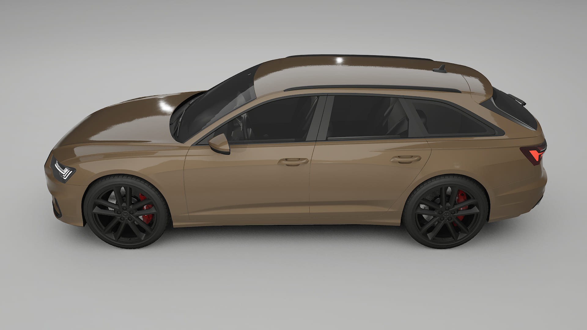 Audi S6 Avant prefacelift pre LCI C8 TPU Lackschutzfolie | SAHARA Farbwechsel PPF – Komplett-Vorgeschnittener Kit