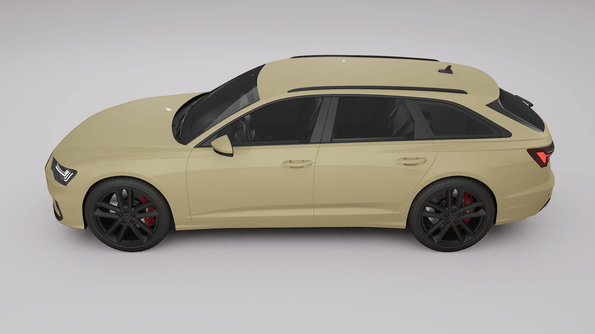 Audi S6 Avant prefacelift pre LCI C8 TPU Lackschutzfolie | SAND Farbwechsel PPF – Komplett-Vorgeschnittener Kit