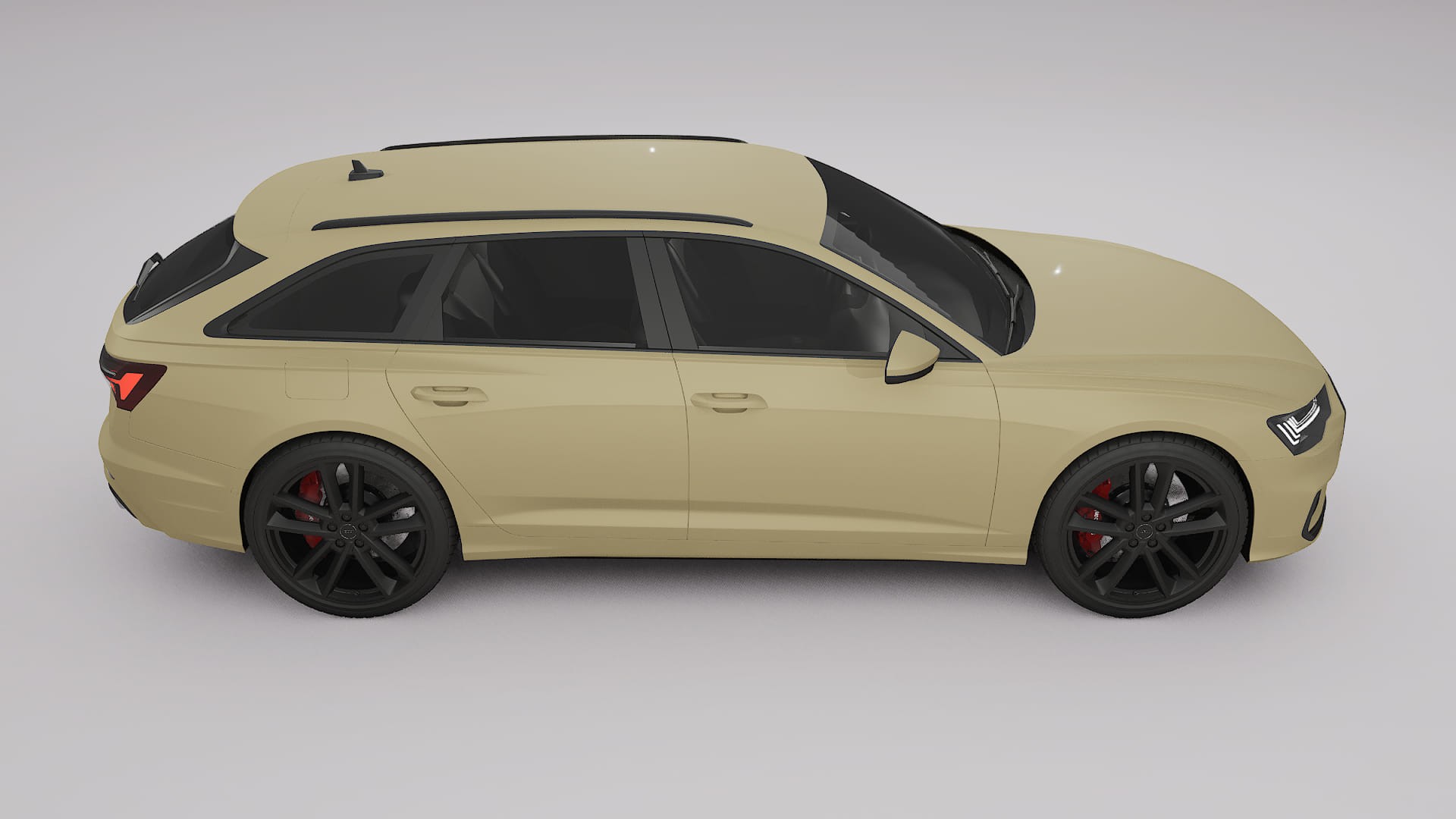 Audi S6 Avant prefacelift pre LCI C8 TPU Lackschutzfolie | SAND Farbwechsel PPF – Komplett-Vorgeschnittener Kit