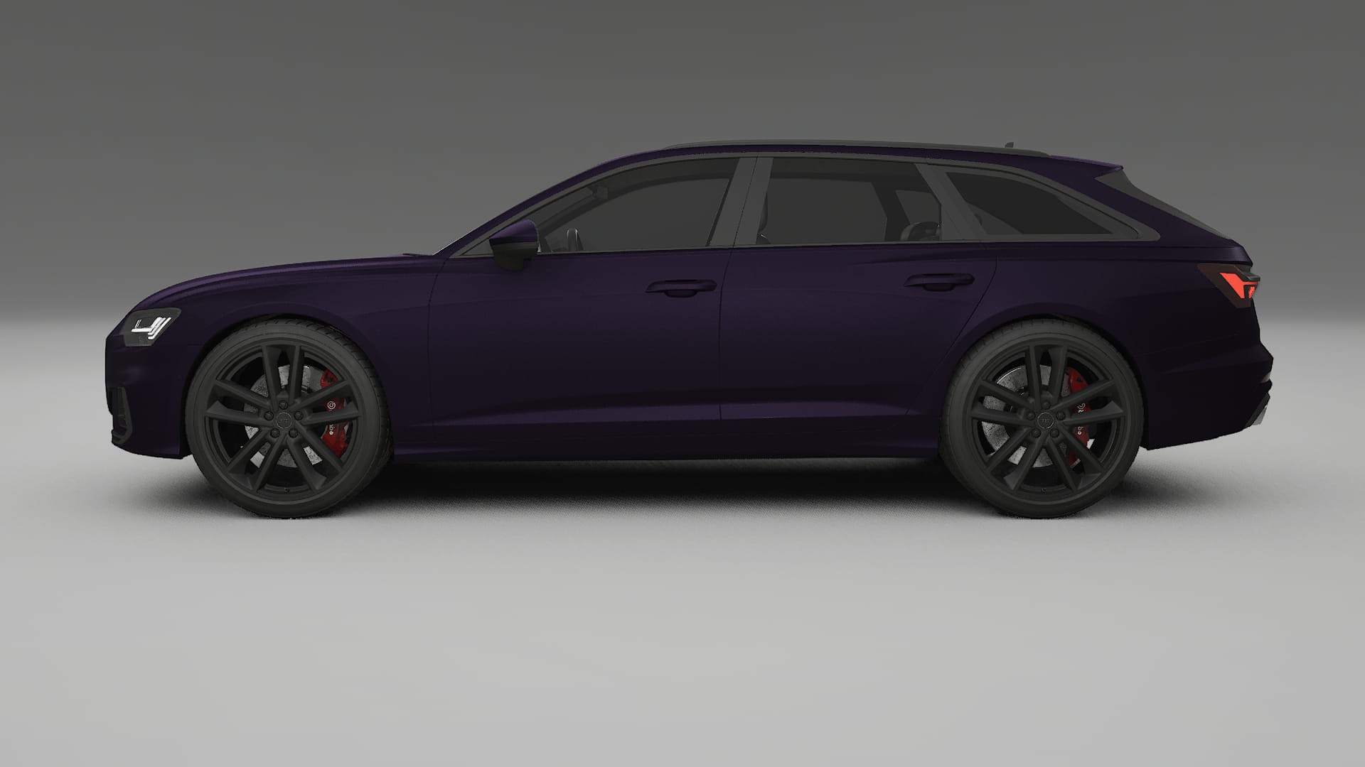 Audi S6 Avant prefacelift pre LCI C8 TPU Lackschutzfolie | VIOLET Farbwechsel PPF – Komplett-Vorgeschnittener Kit