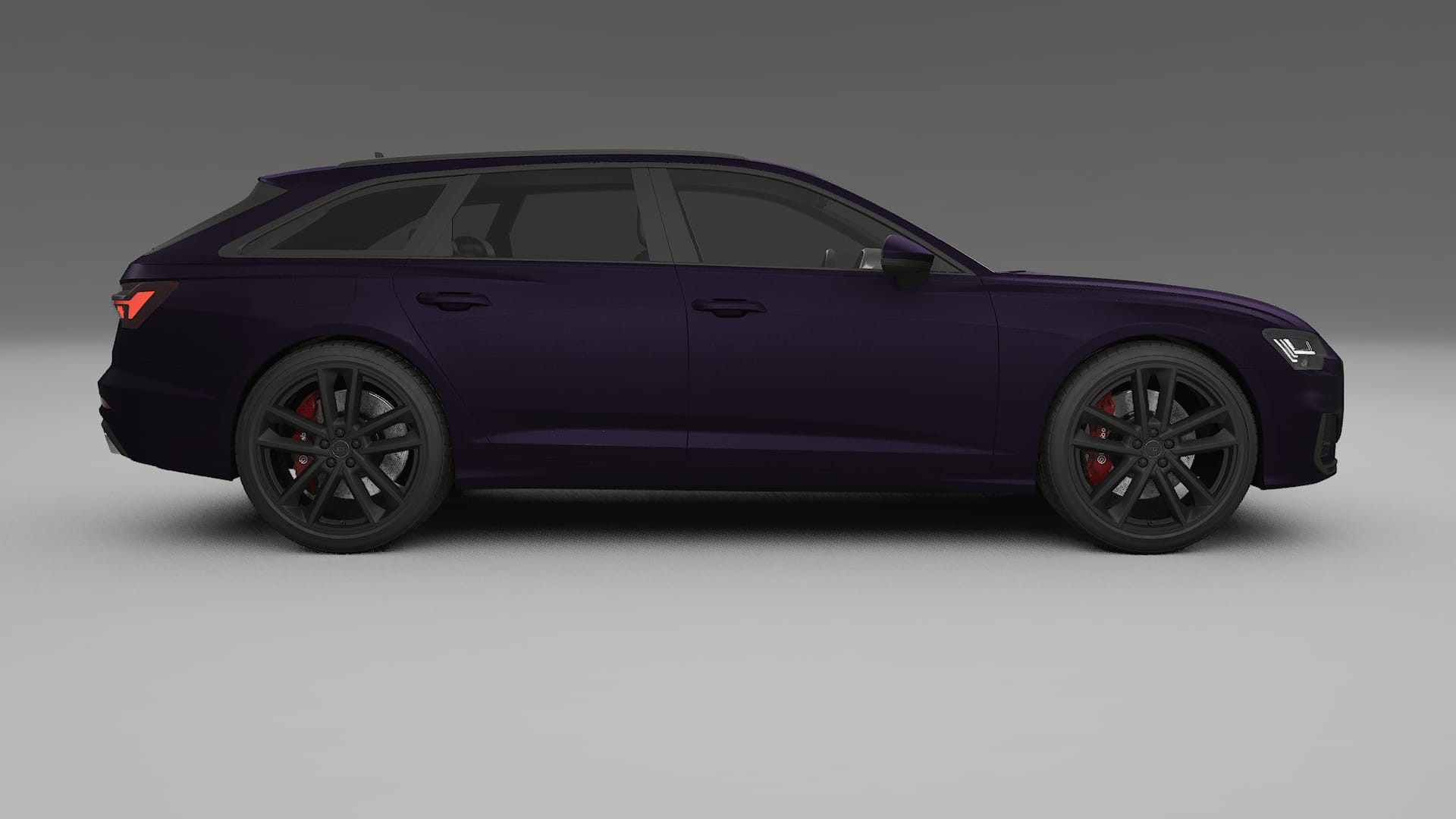 Audi S6 Avant prefacelift pre LCI C8 TPU Lackschutzfolie | VIOLET Farbwechsel PPF – Komplett-Vorgeschnittener Kit