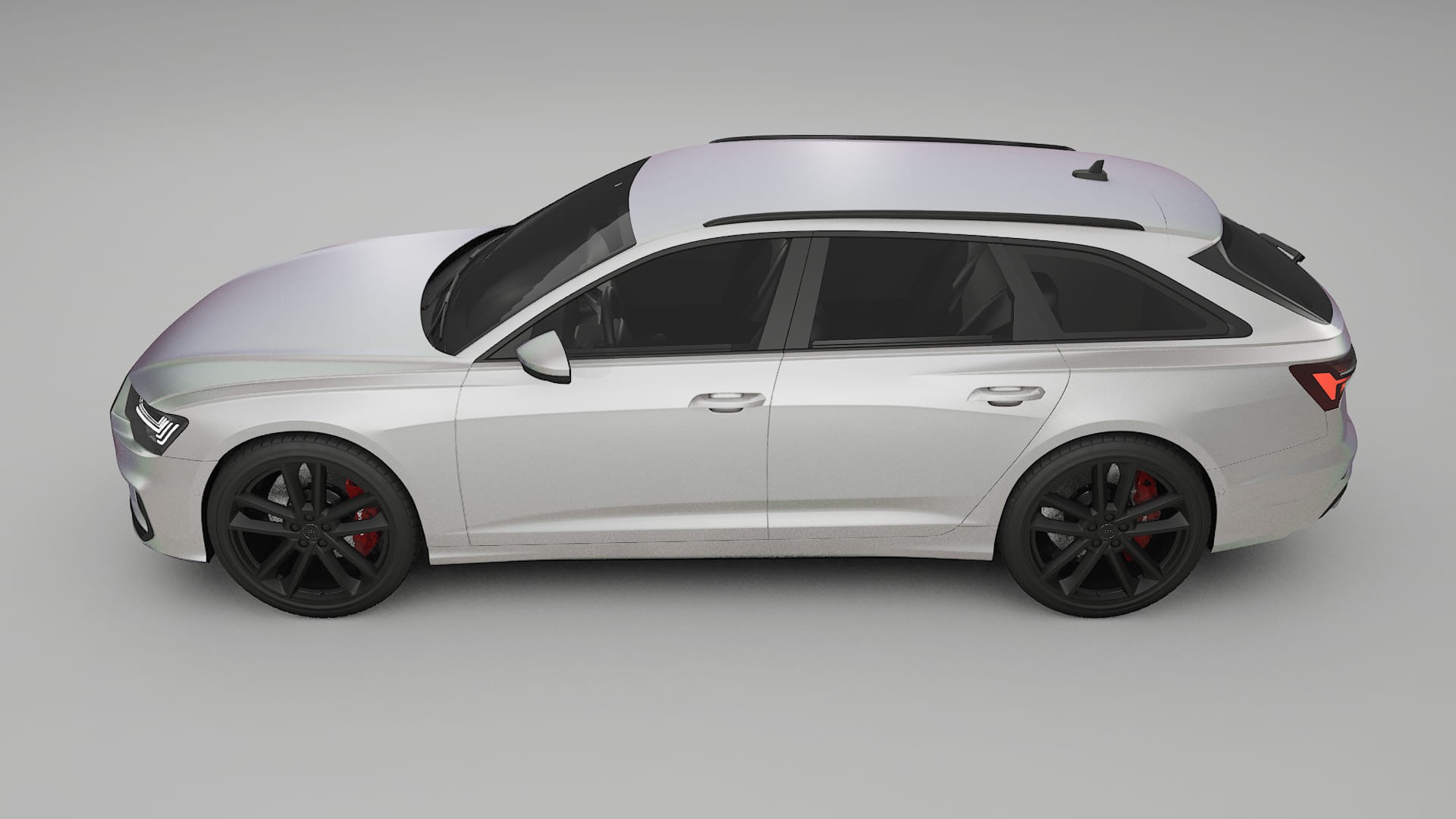 Audi S6 Avant prefacelift pre LCI C8 TPU Lackschutzfolie | NEBULA Farbwechsel PPF – Komplett-Vorgeschnittener Kit