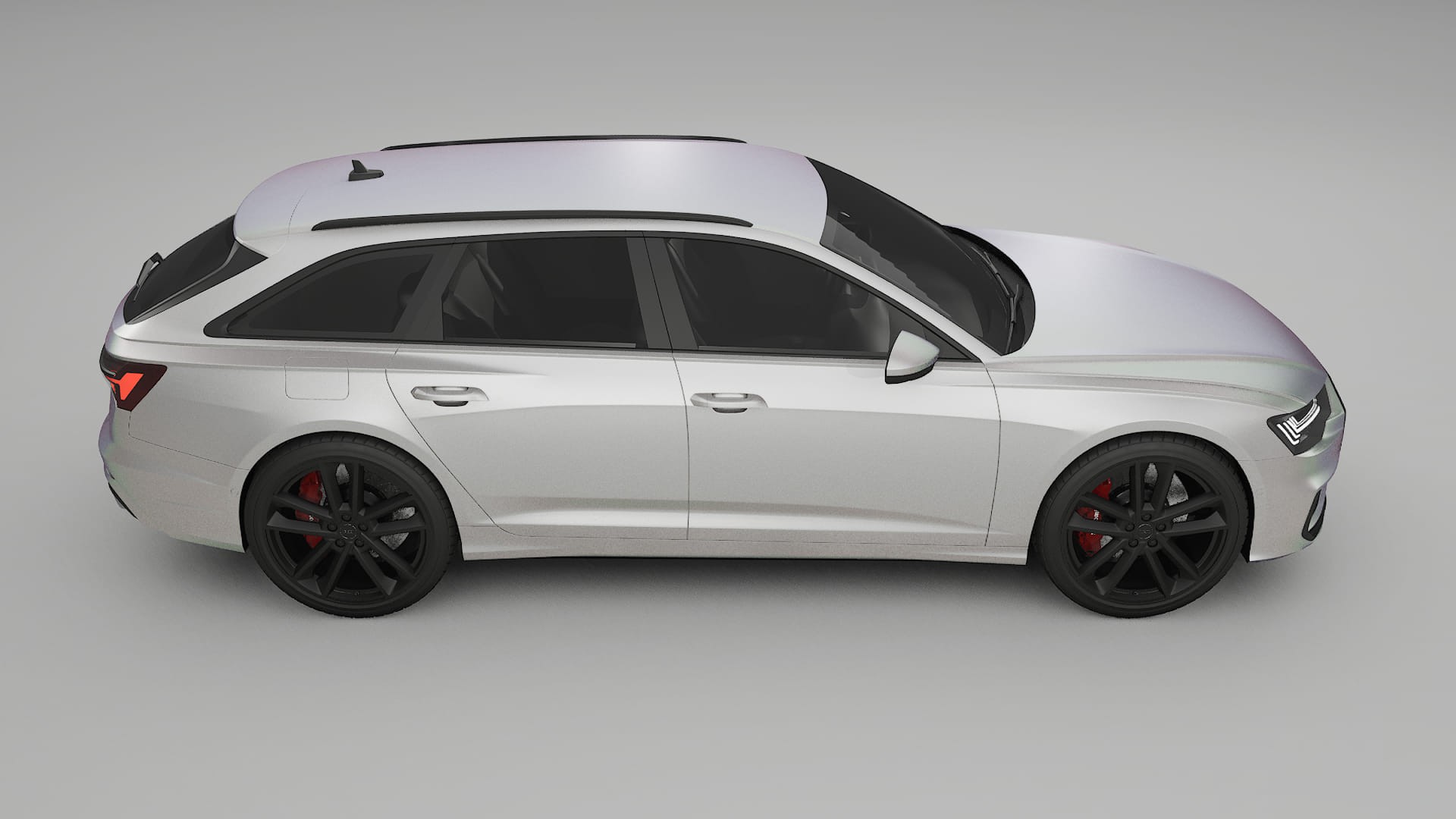 Audi S6 Avant prefacelift pre LCI C8 TPU Lackschutzfolie | NEBULA Farbwechsel PPF – Komplett-Vorgeschnittener Kit