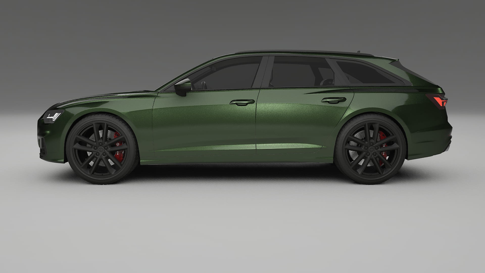 Audi S6 Avant prefacelift pre LCI C8 TPU Lackschutzfolie | LAGOON Farbwechsel PPF – Komplett-Vorgeschnittener Kit