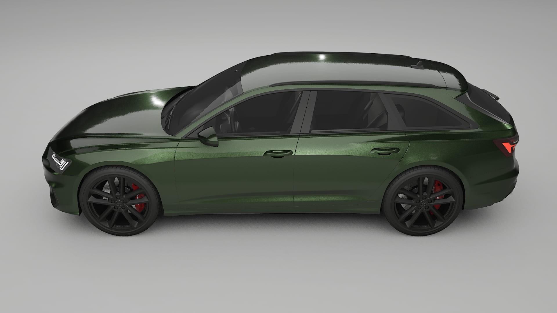 Audi S6 Avant prefacelift pre LCI C8 TPU Lackschutzfolie | LAGOON Farbwechsel PPF – Komplett-Vorgeschnittener Kit