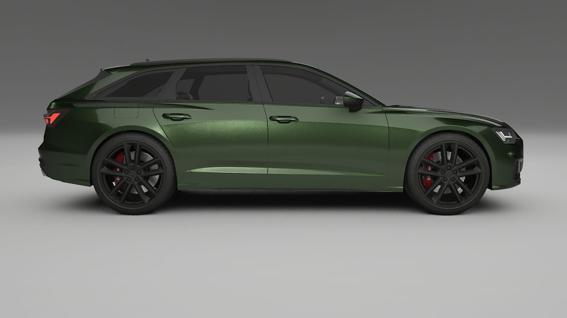Audi S6 Avant prefacelift pre LCI C8 TPU Lackschutzfolie | LAGOON Farbwechsel PPF – Komplett-Vorgeschnittener Kit