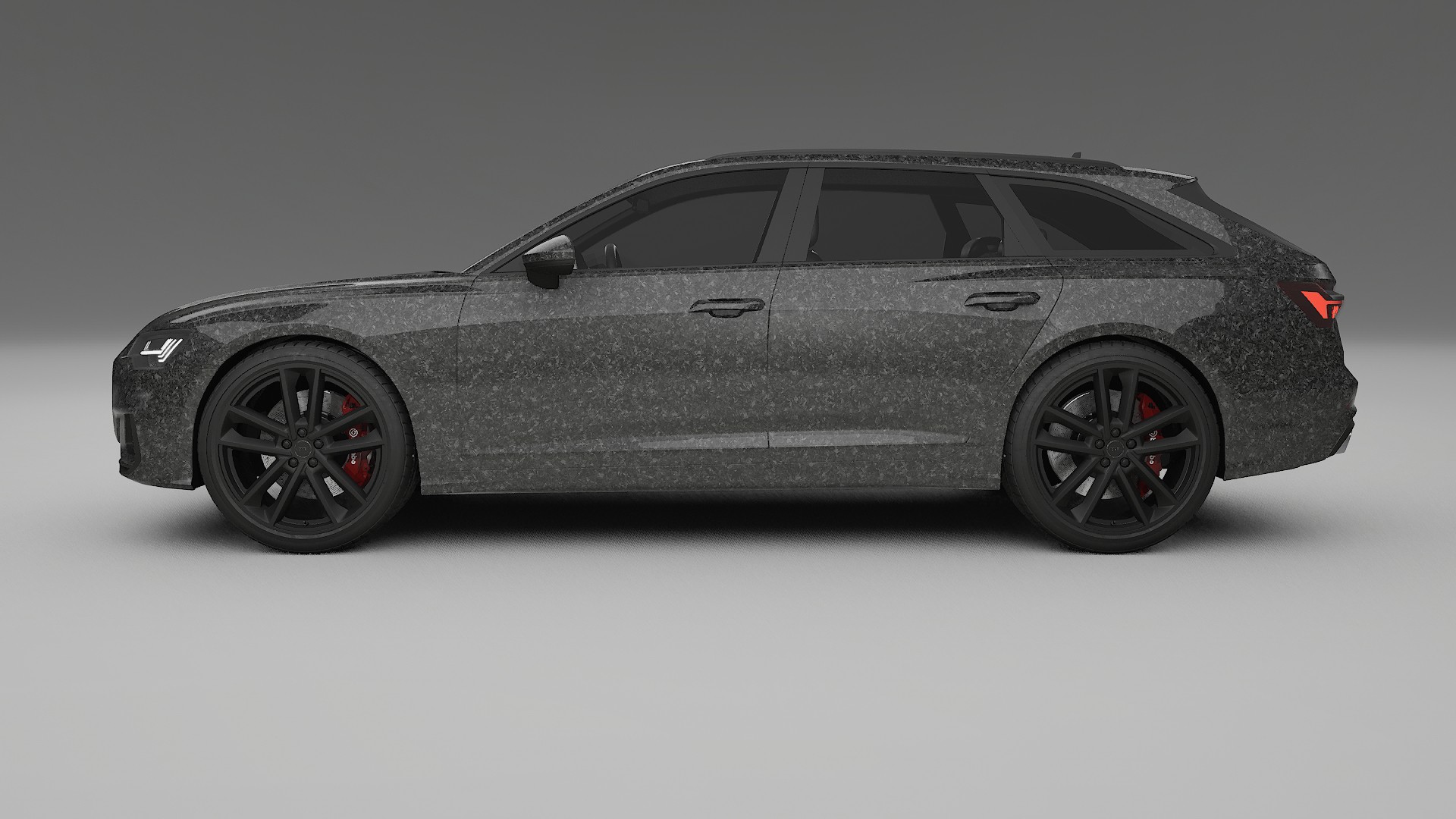 Audi S6 Avant prefacelift pre LCI C8 TPU Lackschutzfolie | FORGED S Farbwechsel PPF – Komplett-Vorgeschnittener Kit