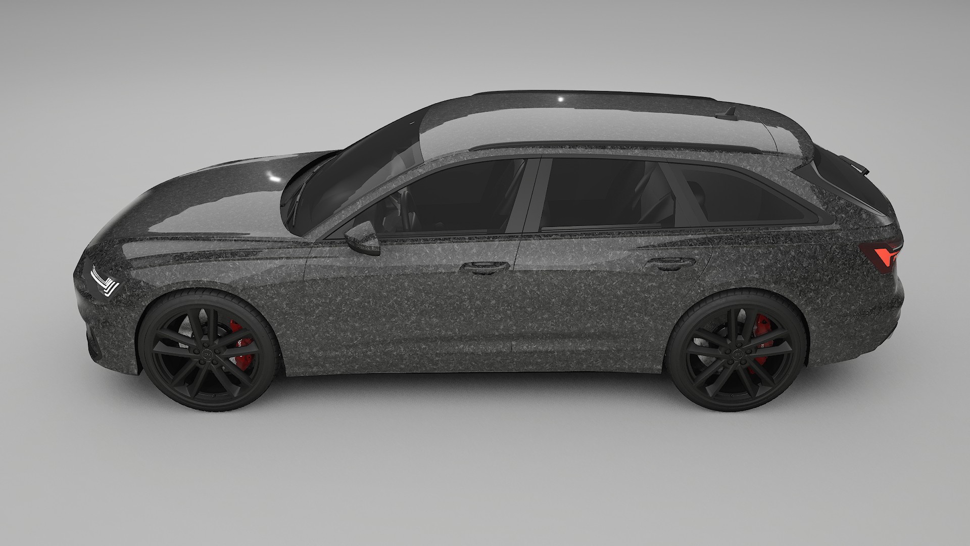 Audi S6 Avant prefacelift pre LCI C8 TPU Lackschutzfolie | FORGED S Farbwechsel PPF – Komplett-Vorgeschnittener Kit