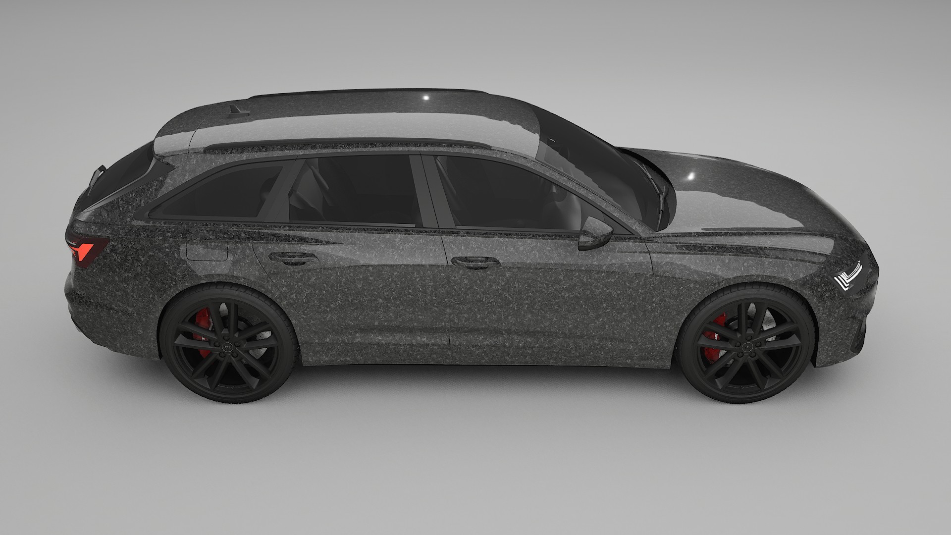 Audi S6 Avant prefacelift pre LCI C8 TPU Lackschutzfolie | FORGED S Farbwechsel PPF – Komplett-Vorgeschnittener Kit