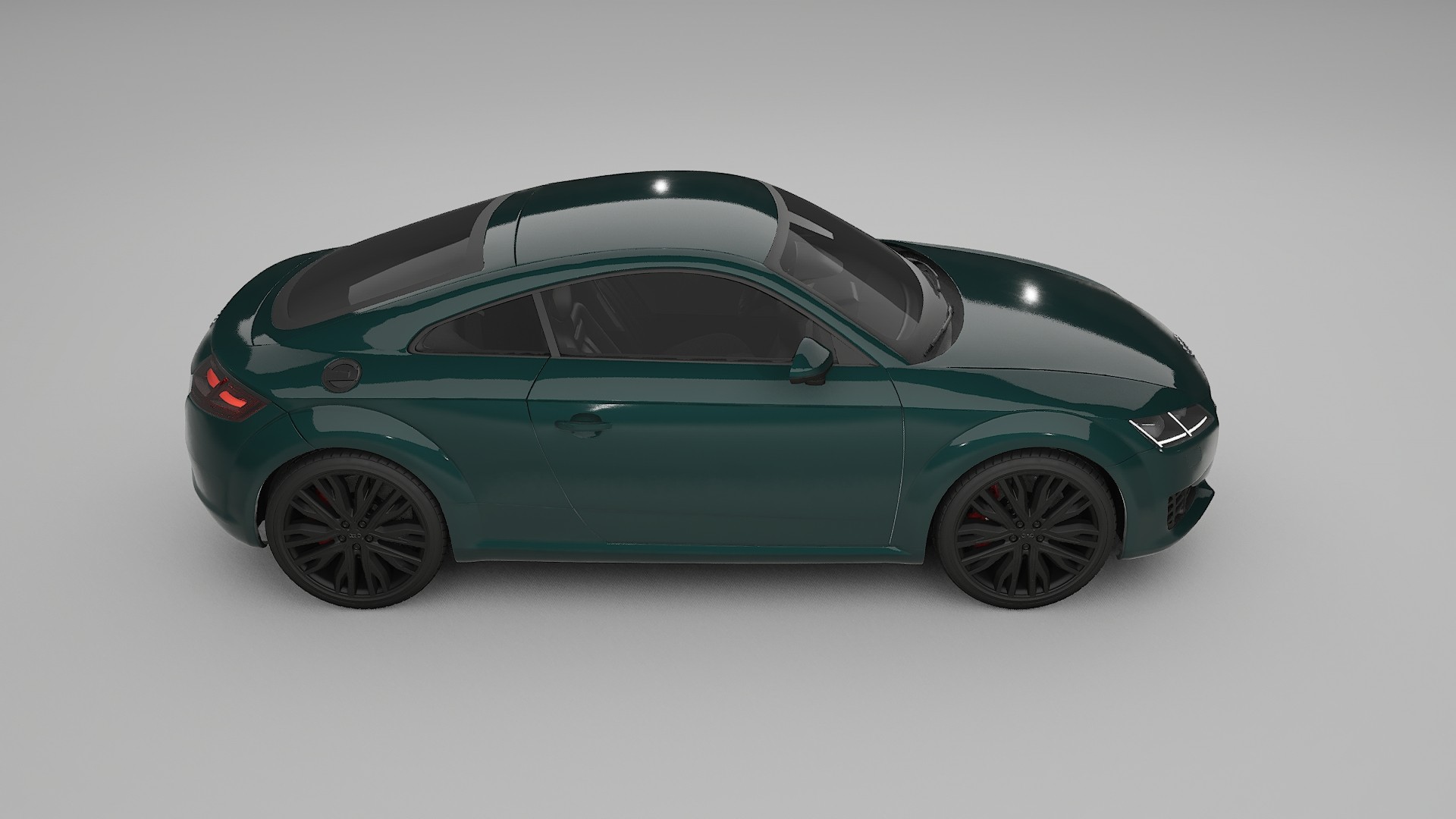 Audi TT Coupe 8S prefacelift pre LCI TPU Lackschutzfolie | INFERNO Farbwechsel PPF – Komplett-Vorgeschnittener Kit