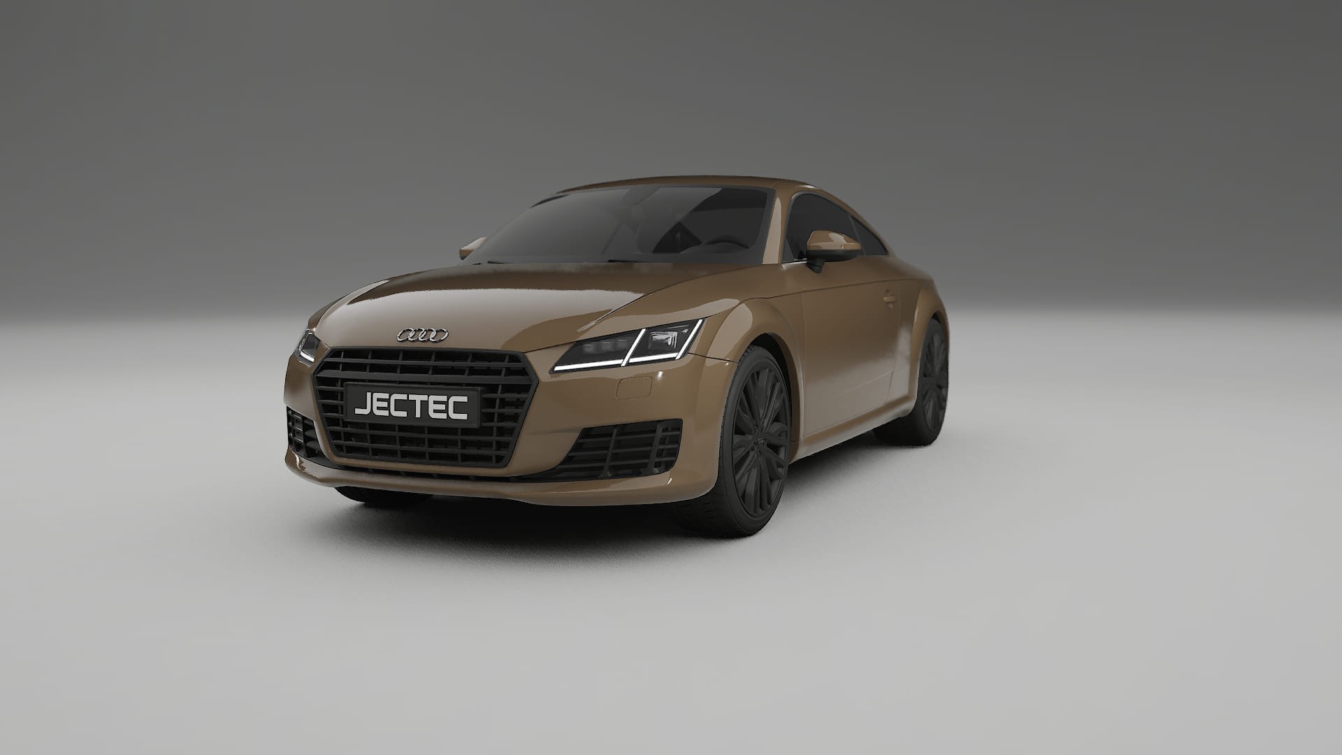 Audi TT Coupe 8S prefacelift pre LCI TPU Lackschutzfolie | SAHARA Farbwechsel PPF – Komplett-Vorgeschnittener Kit