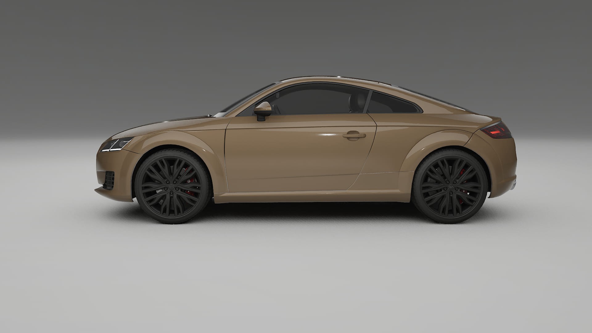 Audi TT Coupe 8S prefacelift pre LCI TPU Lackschutzfolie | SAHARA Farbwechsel PPF – Komplett-Vorgeschnittener Kit