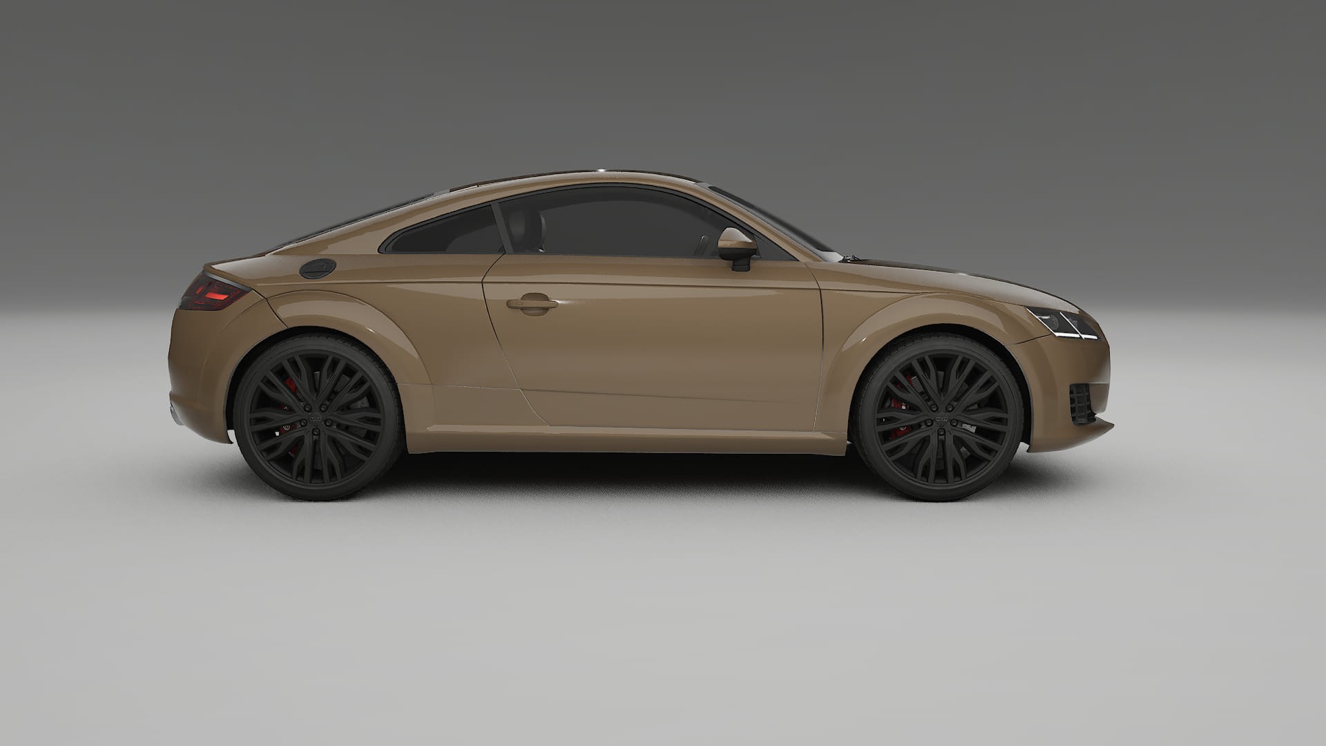 Audi TT Coupe 8S prefacelift pre LCI TPU Lackschutzfolie | SAHARA Farbwechsel PPF – Komplett-Vorgeschnittener Kit