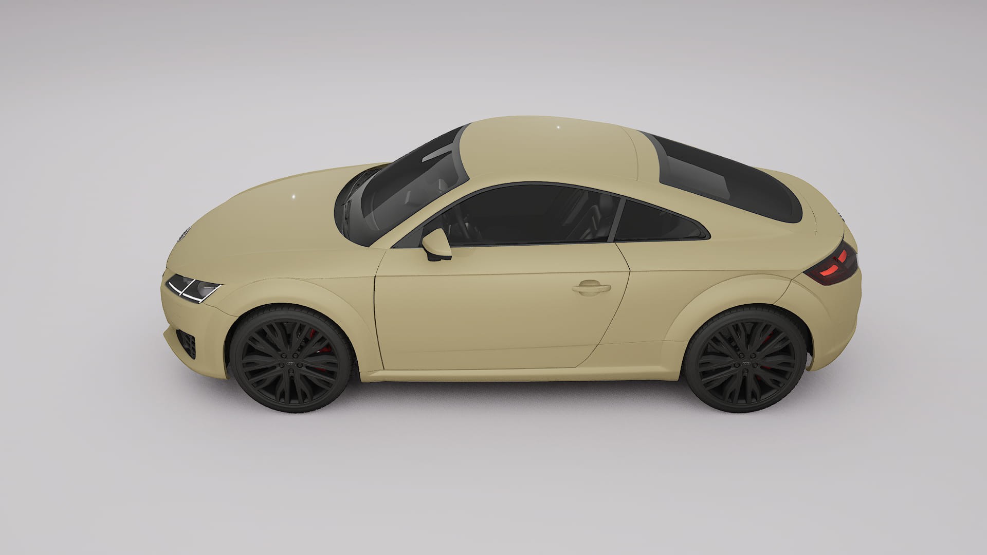 Audi TT Coupe 8S prefacelift pre LCI TPU Lackschutzfolie | SAND Farbwechsel PPF – Komplett-Vorgeschnittener Kit