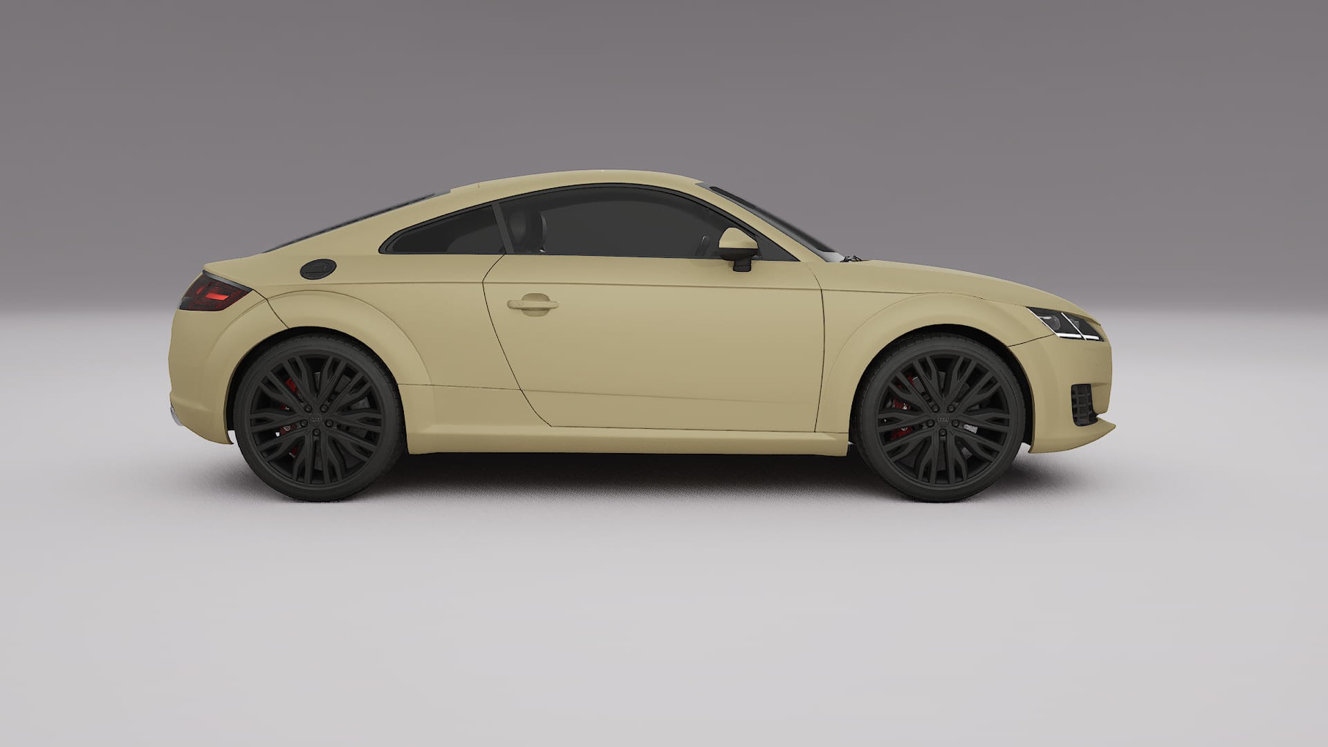 Audi TT Coupe 8S prefacelift pre LCI TPU Lackschutzfolie | SAND Farbwechsel PPF – Komplett-Vorgeschnittener Kit
