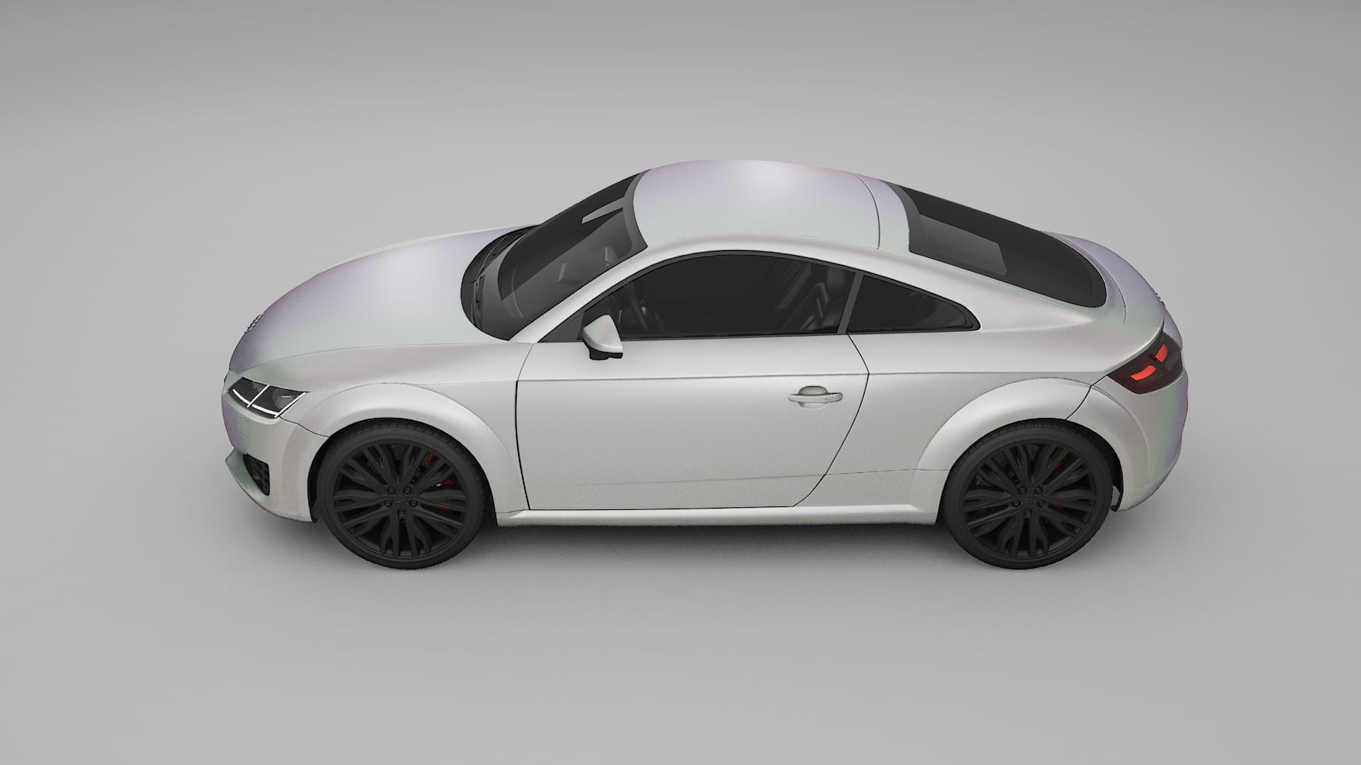 Audi TT Coupe 8S prefacelift pre LCI TPU Lackschutzfolie | NEBULA Farbwechsel PPF – Komplett-Vorgeschnittener Kit