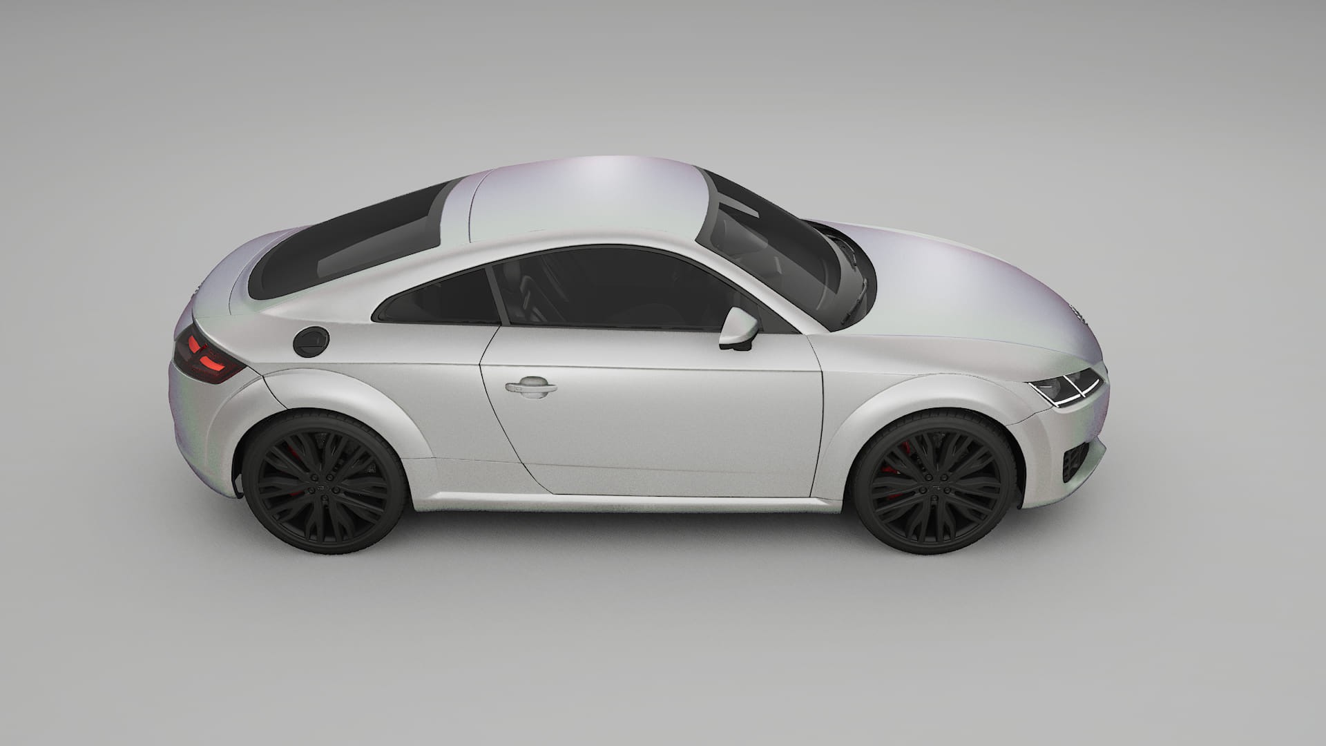 Audi TT Coupe 8S prefacelift pre LCI TPU Lackschutzfolie | NEBULA Farbwechsel PPF – Komplett-Vorgeschnittener Kit