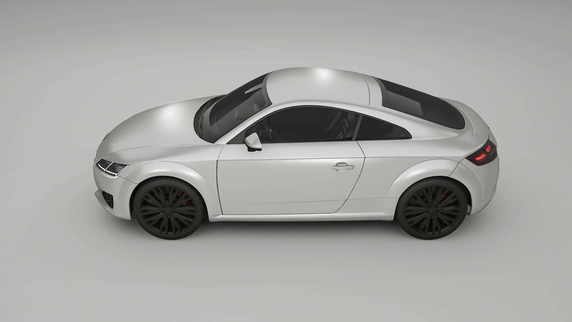 Audi TT Coupe 8S prefacelift pre LCI TPU Lackschutzfolie | OPAL Farbwechsel PPF – Komplett-Vorgeschnittener Kit