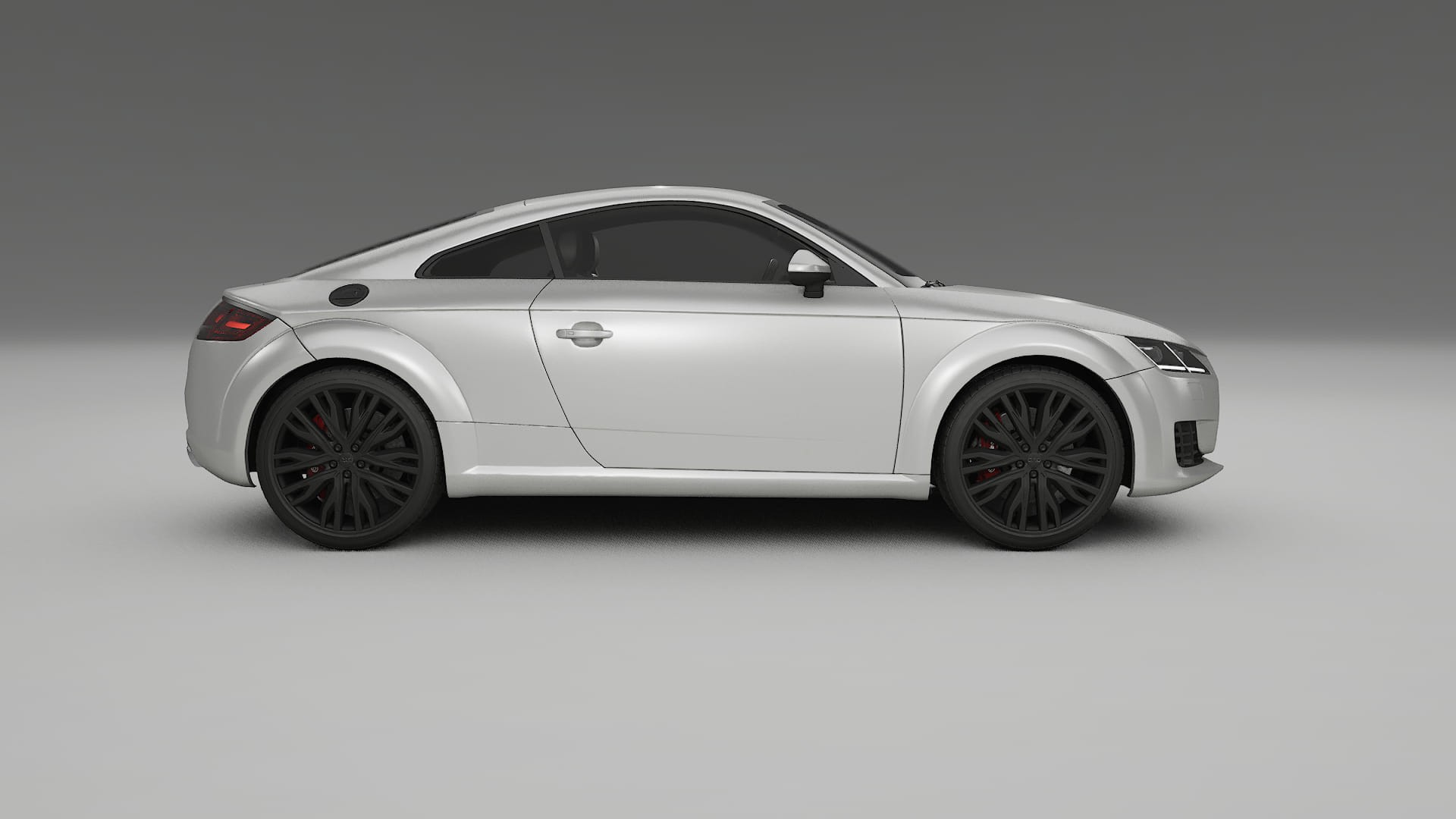 Audi TT Coupe 8S prefacelift pre LCI TPU Lackschutzfolie | OPAL Farbwechsel PPF – Komplett-Vorgeschnittener Kit
