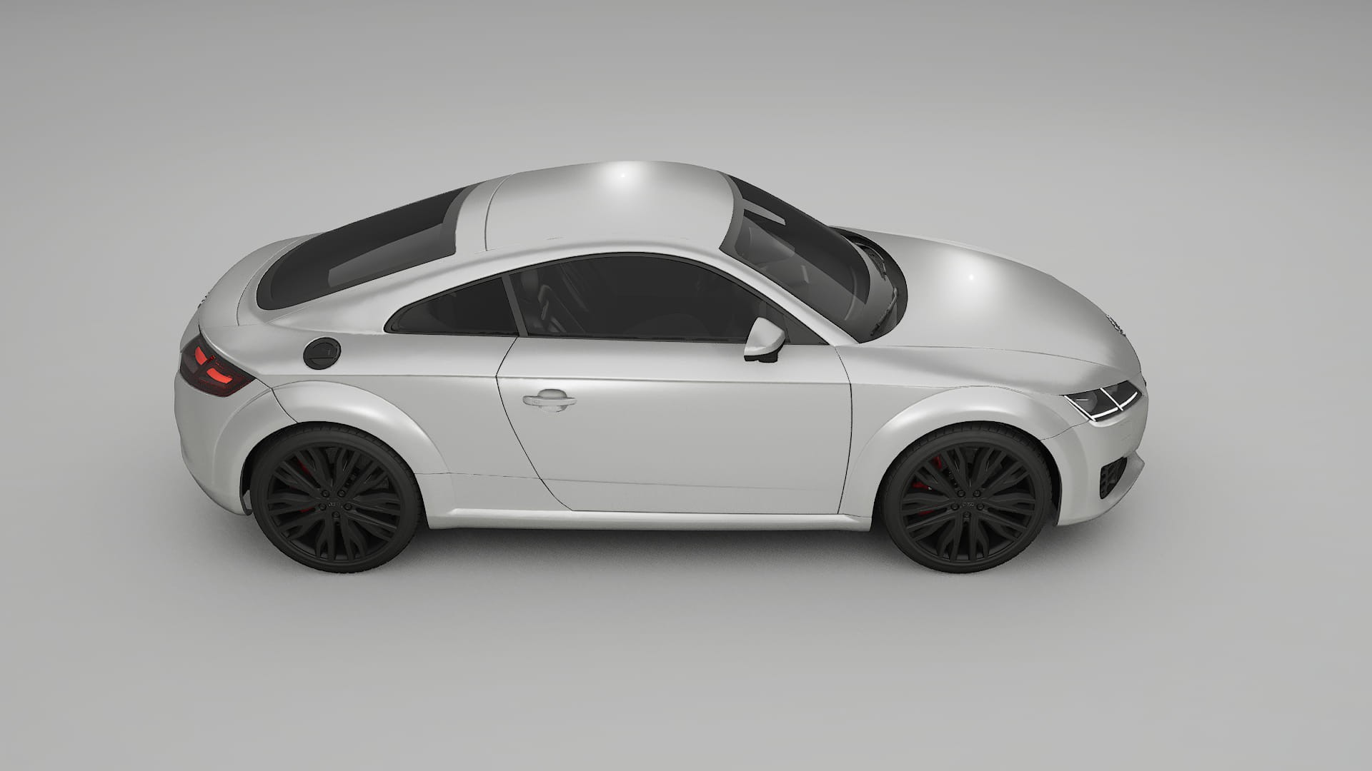 Audi TT Coupe 8S prefacelift pre LCI TPU Lackschutzfolie | OPAL Farbwechsel PPF – Komplett-Vorgeschnittener Kit