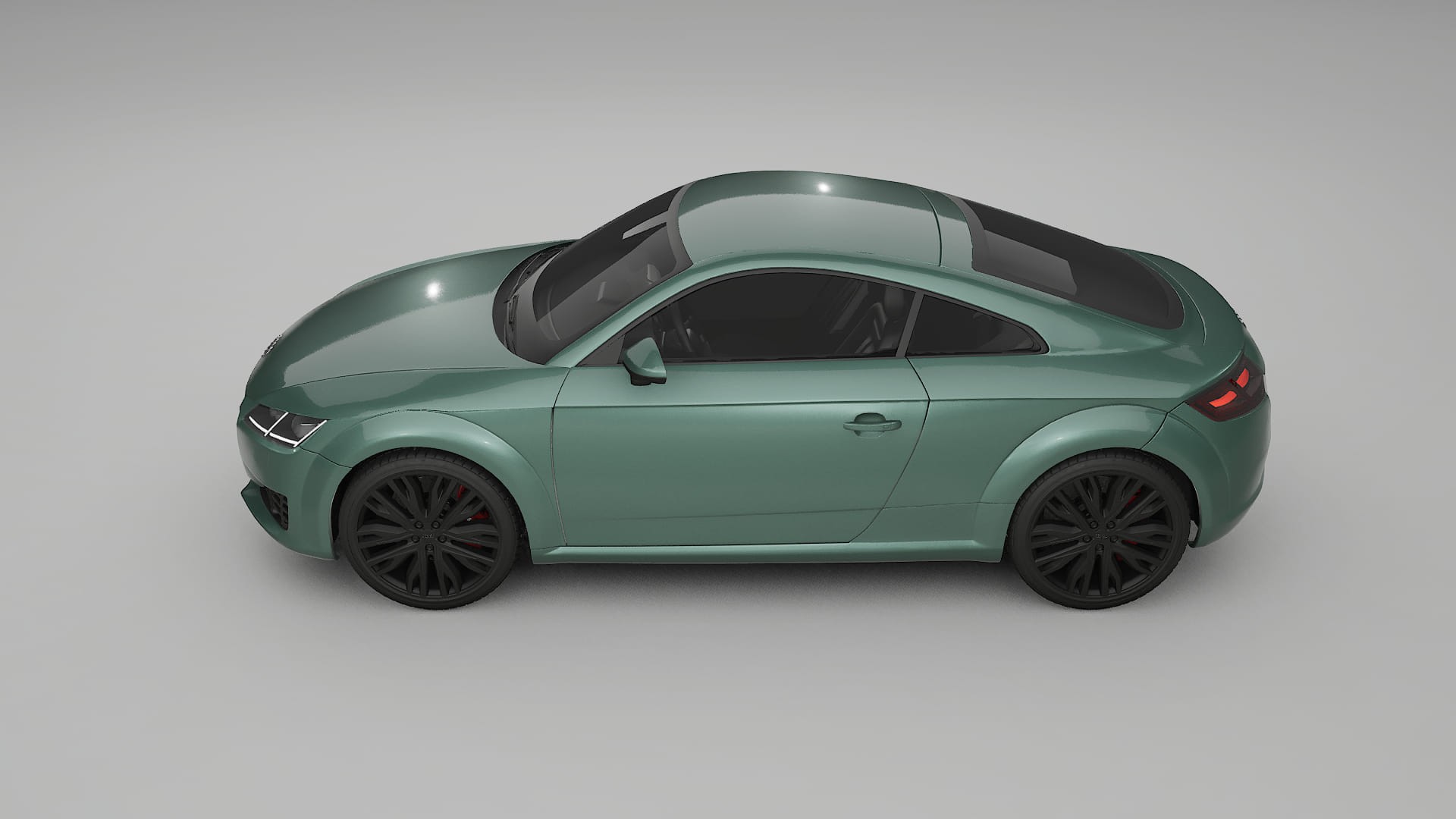 Audi TT Coupe 8S prefacelift pre LCI TPU Lackschutzfolie | EVERGREEN Farbwechsel PPF – Komplett-Vorgeschnittener Kit