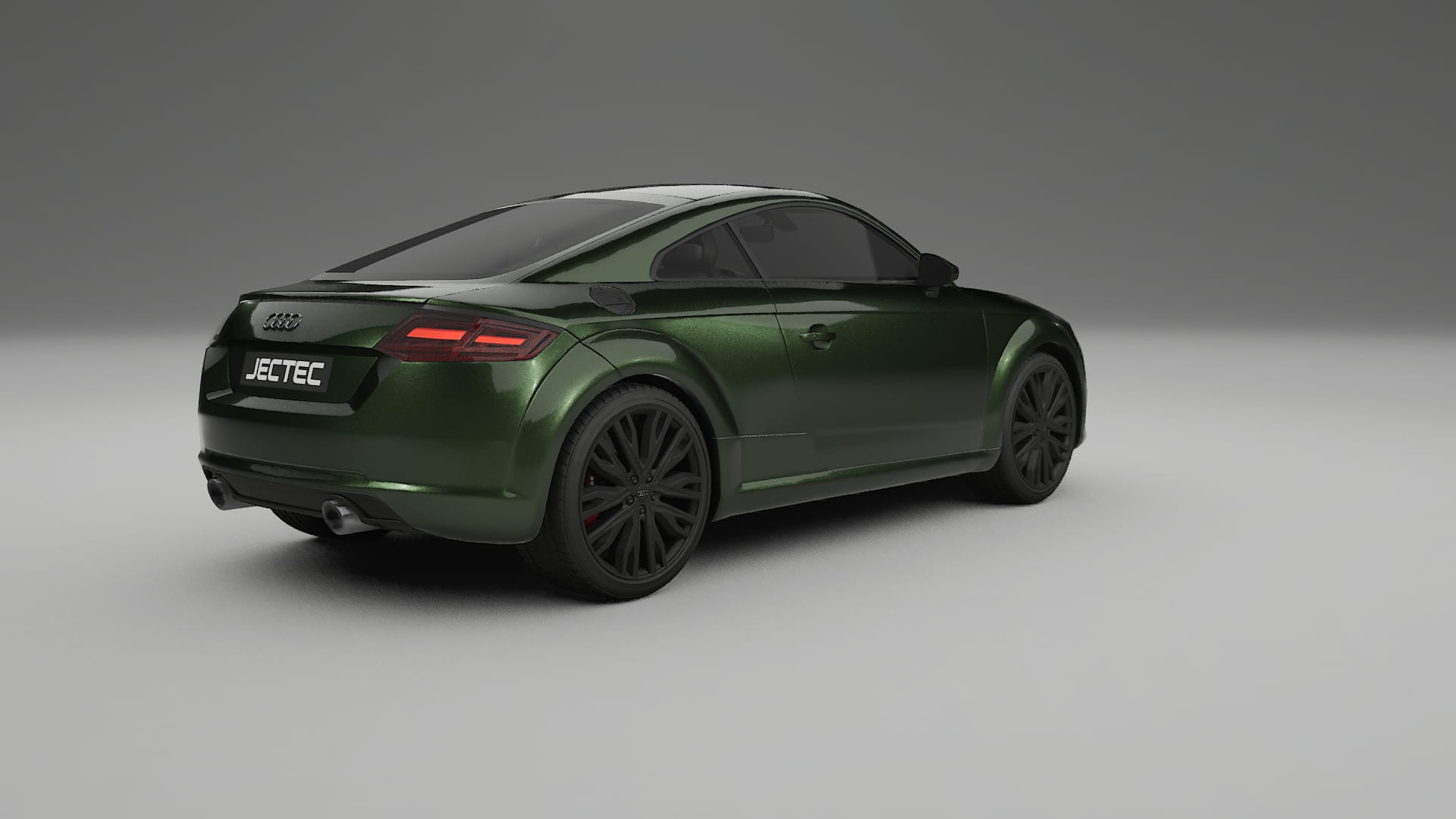 Audi TT Coupe 8S prefacelift pre LCI TPU Lackschutzfolie | LAGOON Farbwechsel PPF – Komplett-Vorgeschnittener Kit