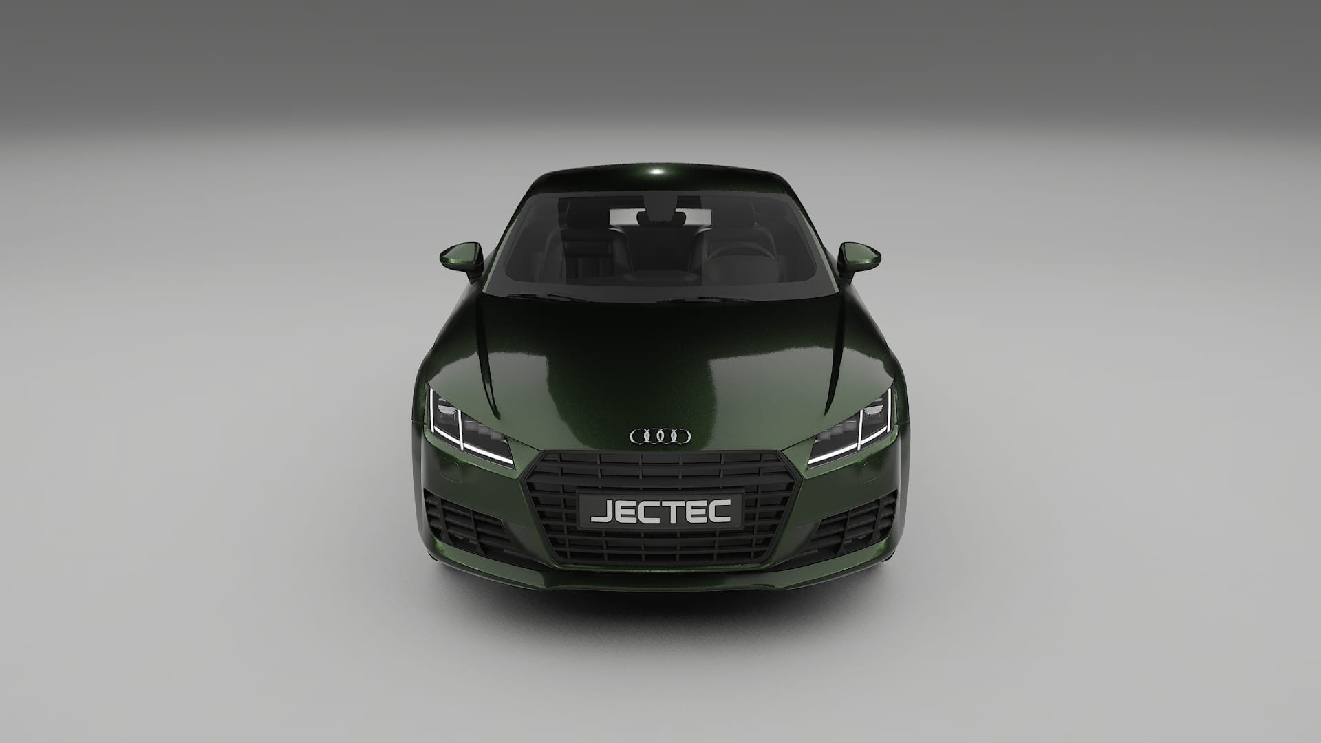 Audi TT Coupe 8S prefacelift pre LCI TPU Lackschutzfolie | LAGOON Farbwechsel PPF – Komplett-Vorgeschnittener Kit