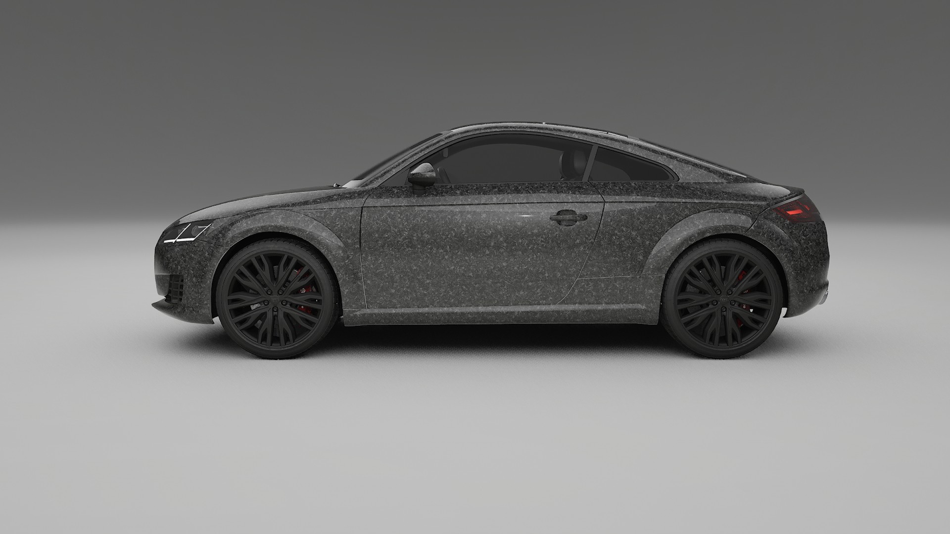 Audi TT Coupe 8S prefacelift pre LCI TPU Lackschutzfolie | FORGED S Farbwechsel PPF – Komplett-Vorgeschnittener Kit