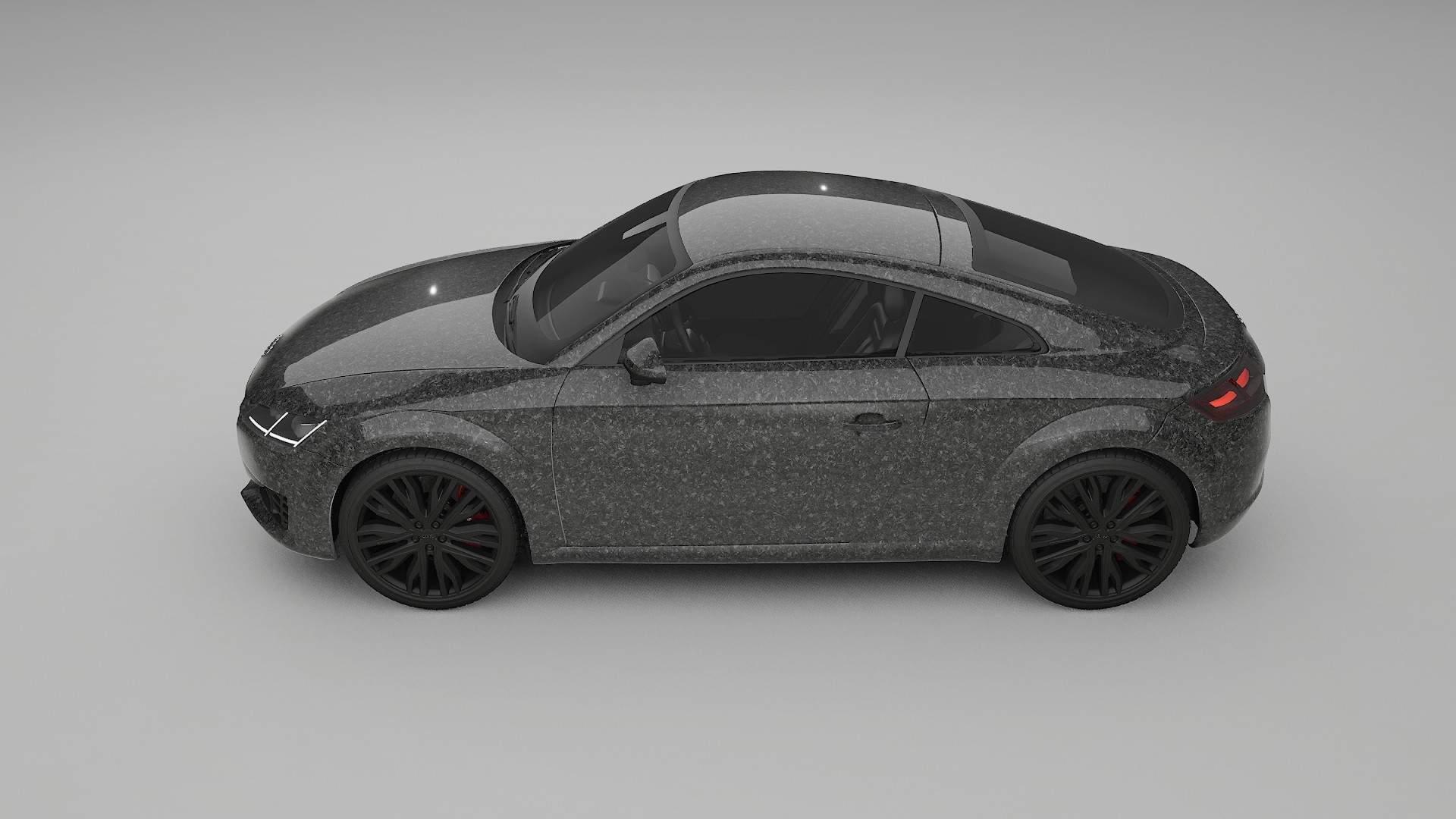 Audi TT Coupe 8S prefacelift pre LCI TPU Lackschutzfolie | FORGED S Farbwechsel PPF – Komplett-Vorgeschnittener Kit