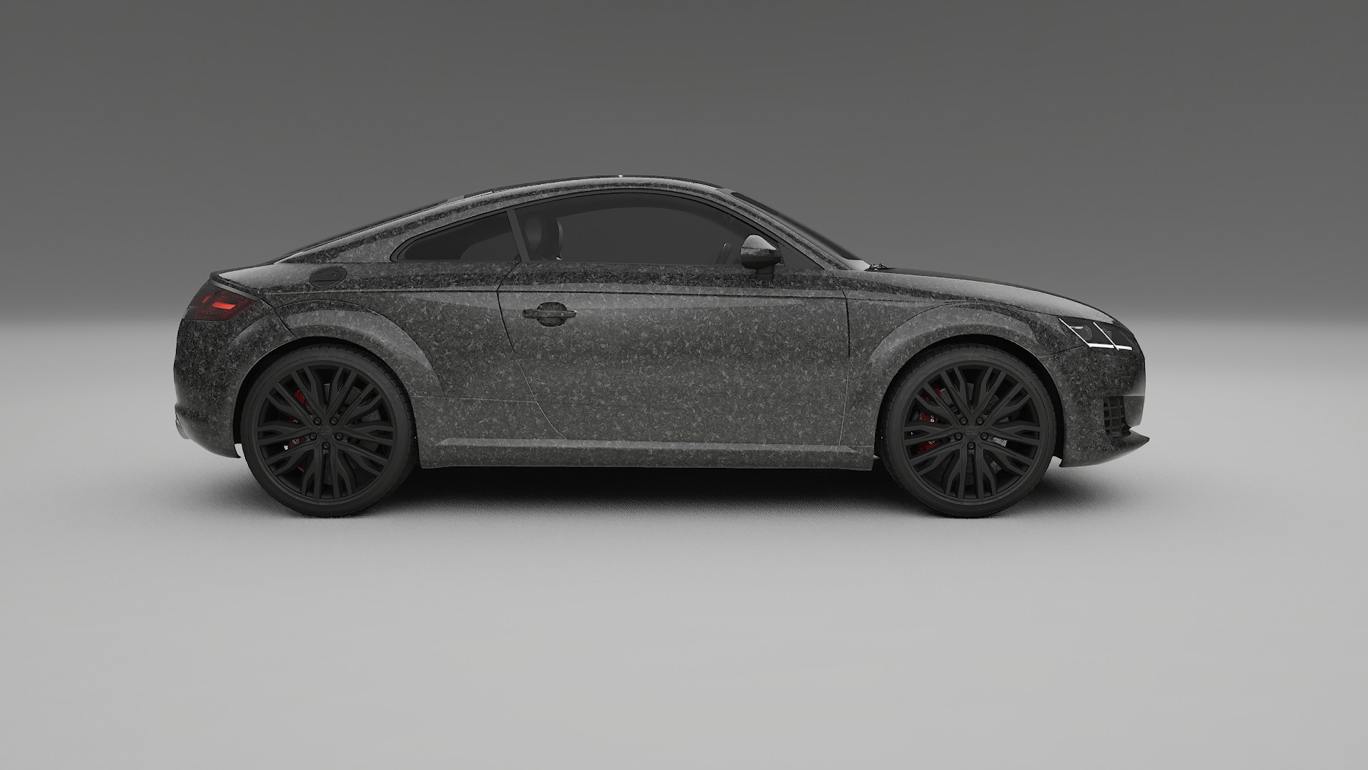 Audi TT Coupe 8S prefacelift pre LCI TPU Lackschutzfolie | FORGED S Farbwechsel PPF – Komplett-Vorgeschnittener Kit