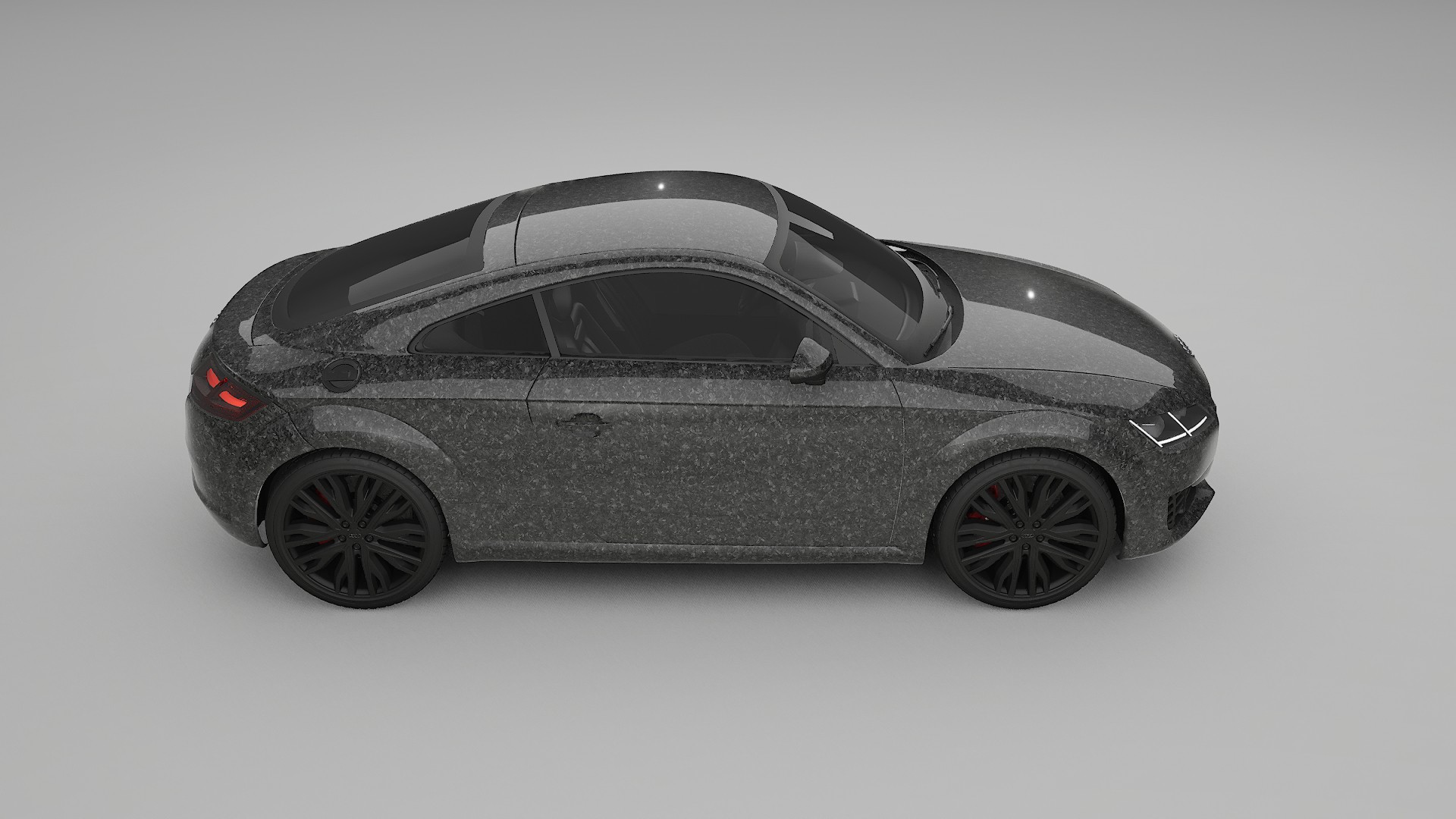Audi TT Coupe 8S prefacelift pre LCI TPU Lackschutzfolie | FORGED S Farbwechsel PPF – Komplett-Vorgeschnittener Kit