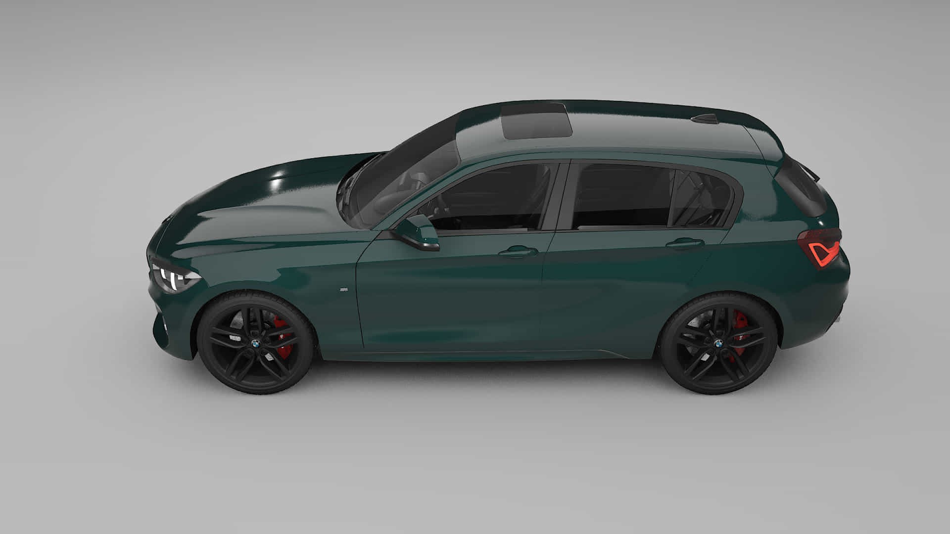 BMW 1 F20 facelift LCI TPU Lackschutzfolie | INFERNO Farbwechsel PPF – Komplett-Vorgeschnittener Kit