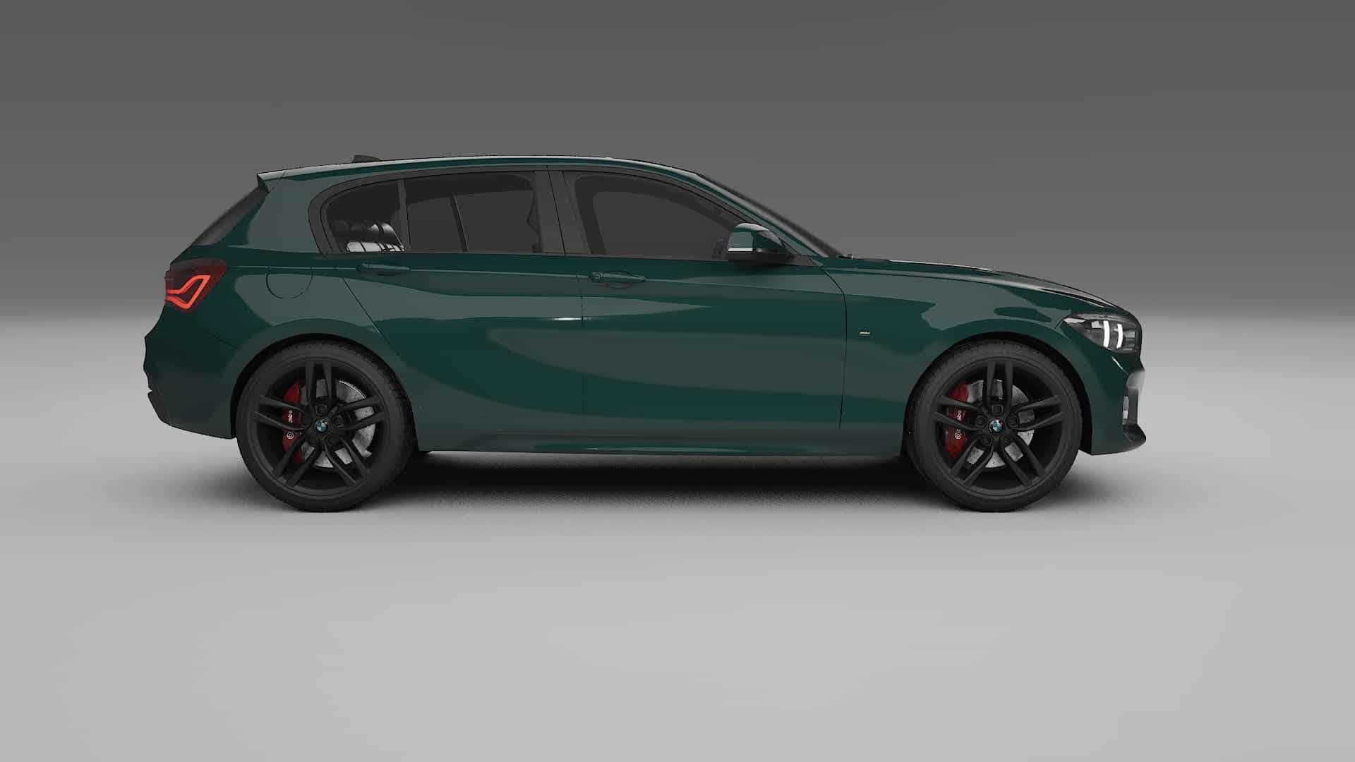 BMW 1 F20 facelift LCI TPU Lackschutzfolie | INFERNO Farbwechsel PPF – Komplett-Vorgeschnittener Kit