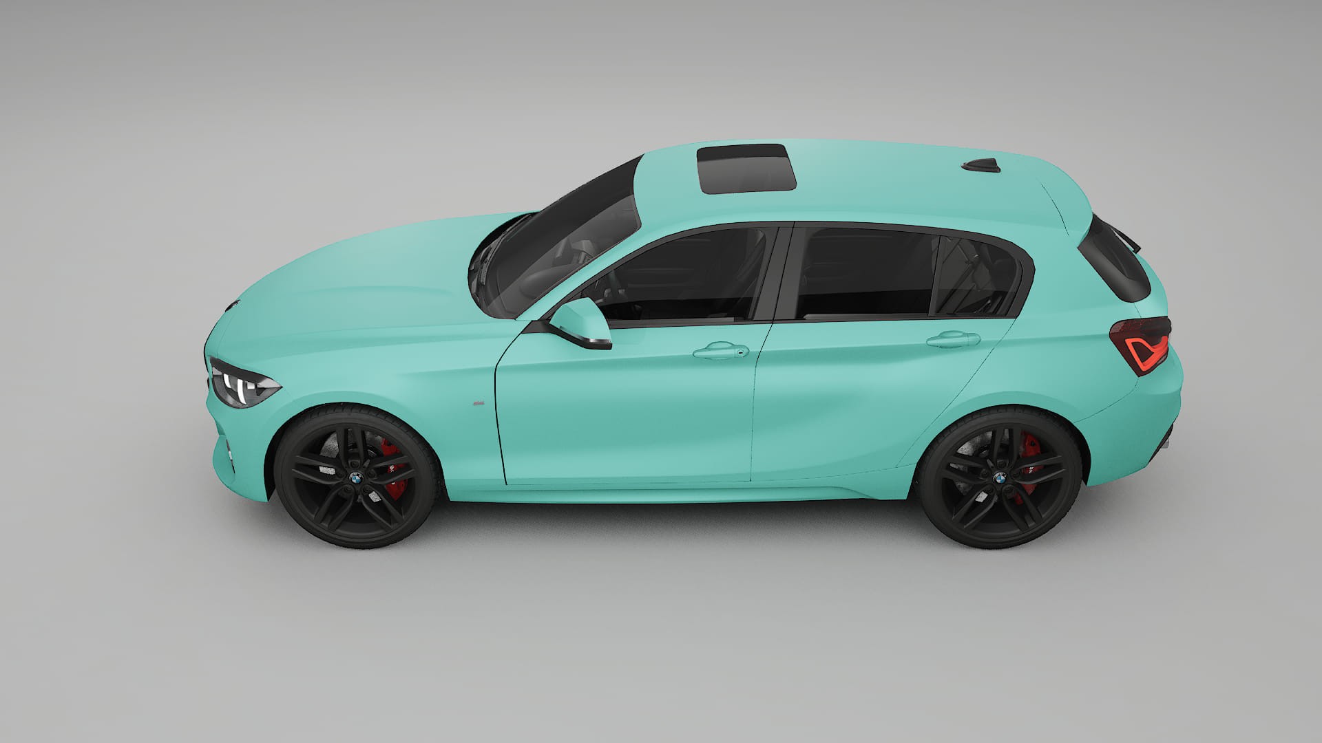 BMW 1 F20 facelift LCI TPU Lackschutzfolie | FROST Farbwechsel PPF – Komplett-Vorgeschnittener Kit