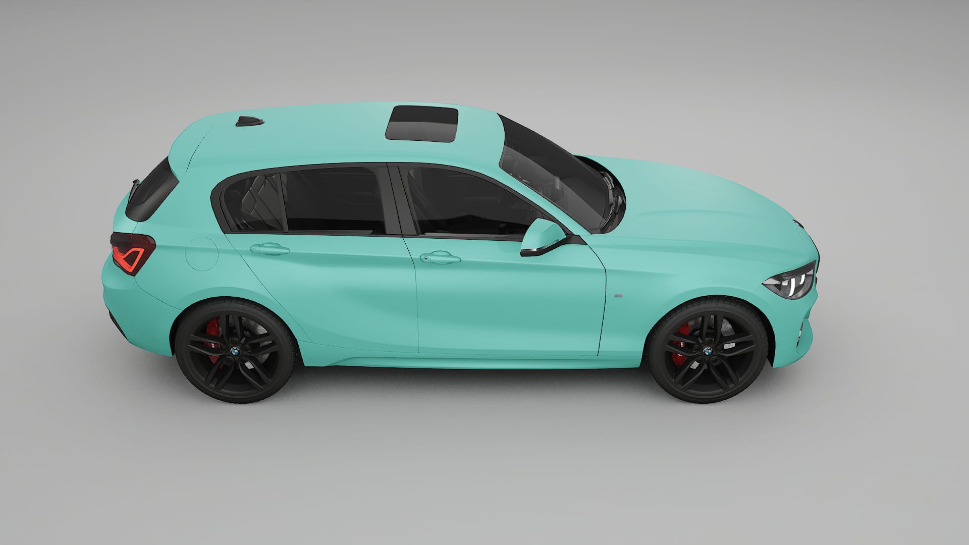 BMW 1 F20 facelift LCI TPU Lackschutzfolie | FROST Farbwechsel PPF – Komplett-Vorgeschnittener Kit