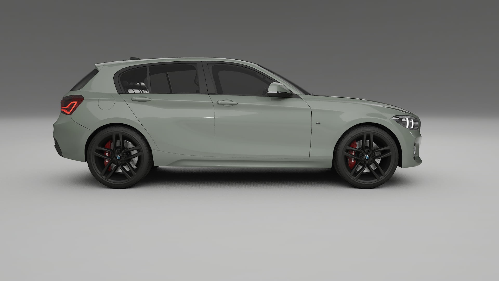 BMW 1 F20 facelift LCI TPU Lackschutzfolie | SLATE Farbwechsel PPF – Komplett-Vorgeschnittener Kit