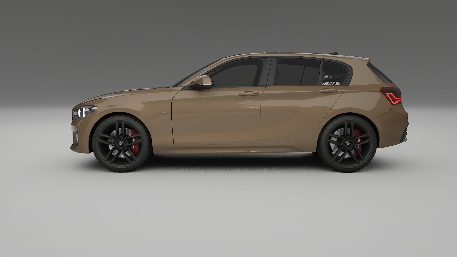 BMW 1 F20 facelift LCI TPU Lackschutzfolie | SAHARA Farbwechsel PPF – Komplett-Vorgeschnittener Kit