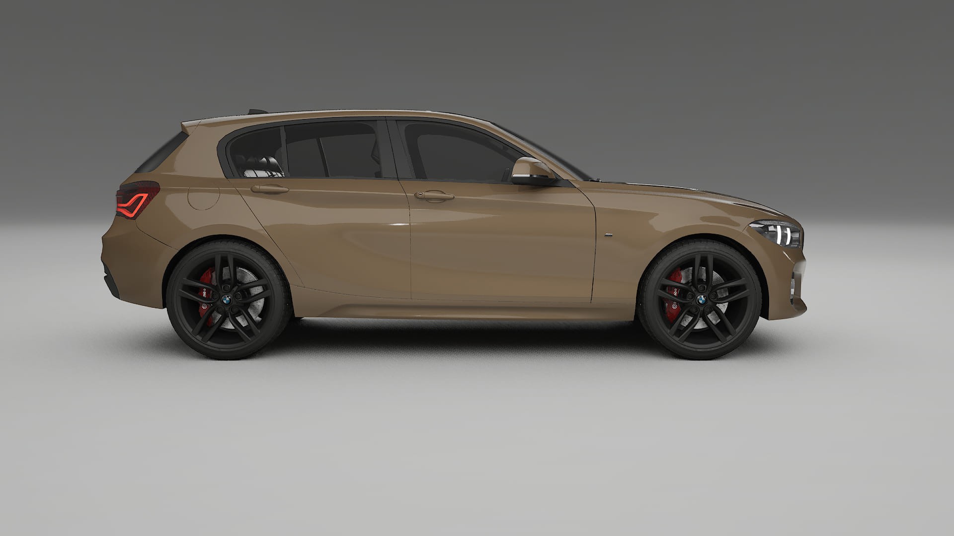 BMW 1 F20 facelift LCI TPU Lackschutzfolie | SAHARA Farbwechsel PPF – Komplett-Vorgeschnittener Kit
