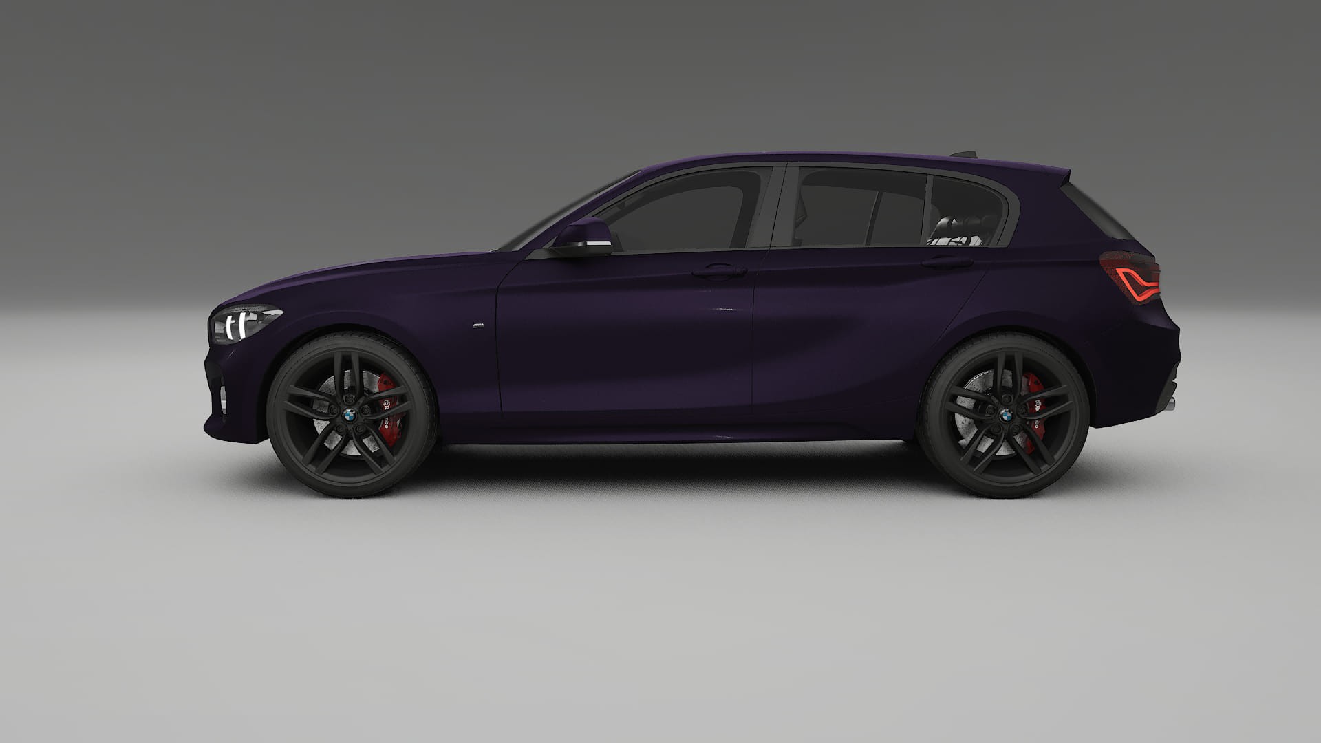 BMW 1 F20 facelift LCI TPU Lackschutzfolie | VIOLET Farbwechsel PPF – Komplett-Vorgeschnittener Kit