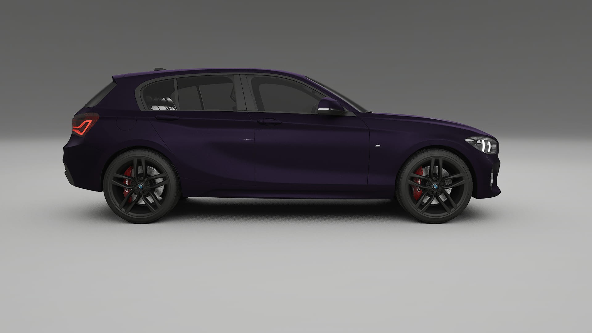 BMW 1 F20 facelift LCI TPU Lackschutzfolie | VIOLET Farbwechsel PPF – Komplett-Vorgeschnittener Kit