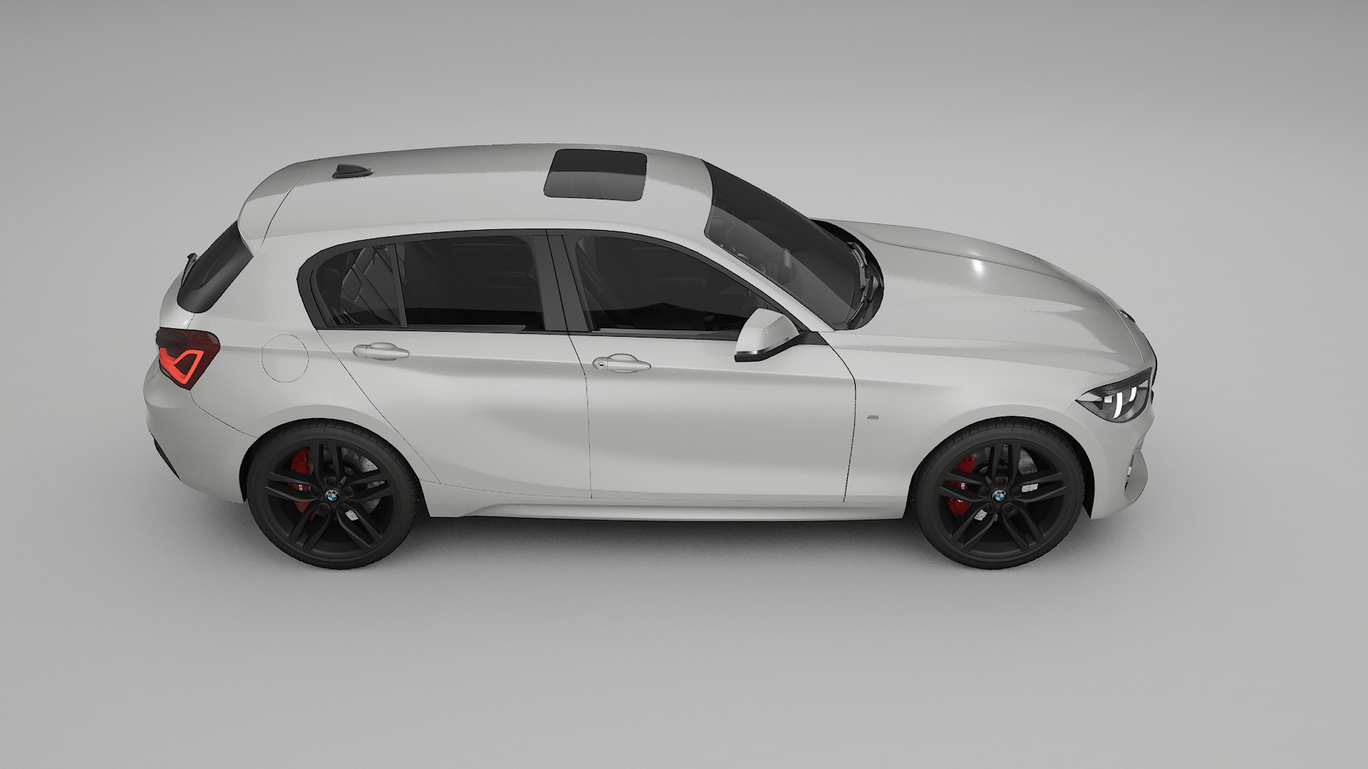 BMW 1 F20 facelift LCI TPU Lackschutzfolie | PEARL Farbwechsel PPF – Komplett-Vorgeschnittener Kit