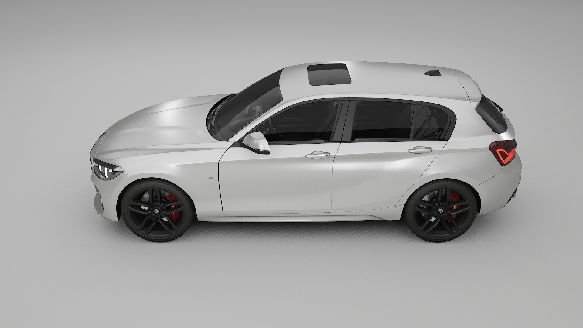 BMW 1 F20 facelift LCI TPU Lackschutzfolie | OPAL Farbwechsel PPF – Komplett-Vorgeschnittener Kit