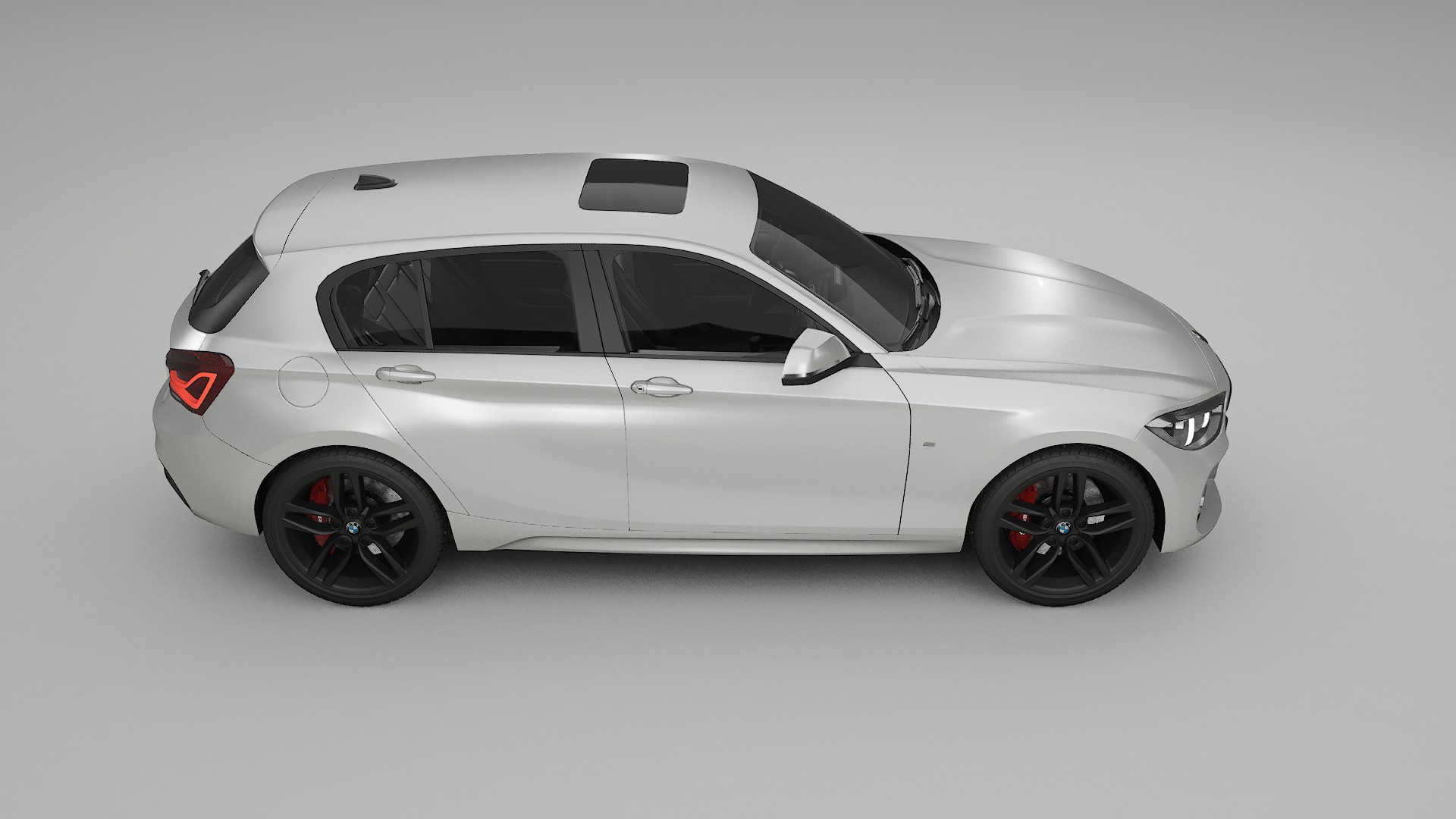 BMW 1 F20 facelift LCI TPU Lackschutzfolie | OPAL Farbwechsel PPF – Komplett-Vorgeschnittener Kit