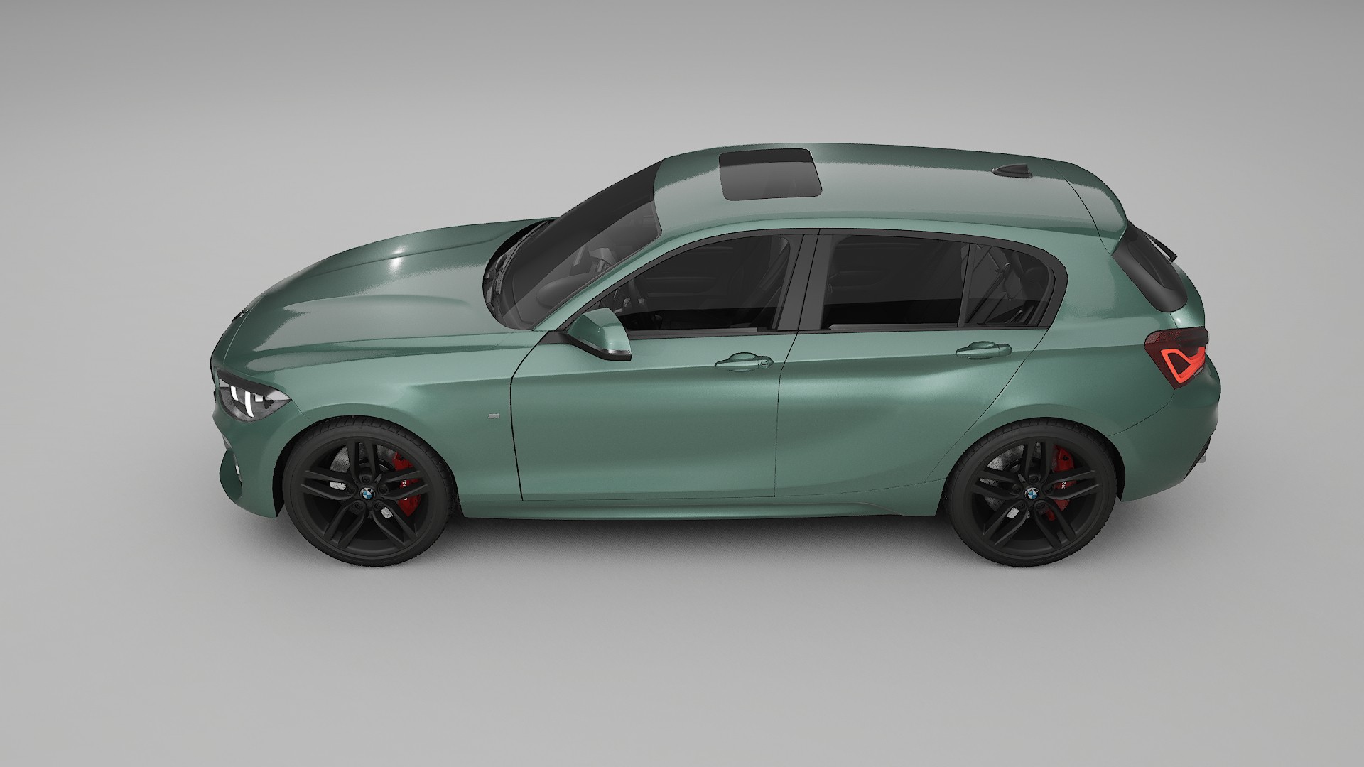 BMW 1 F20 facelift LCI TPU Lackschutzfolie | EVERGREEN Farbwechsel PPF – Komplett-Vorgeschnittener Kit
