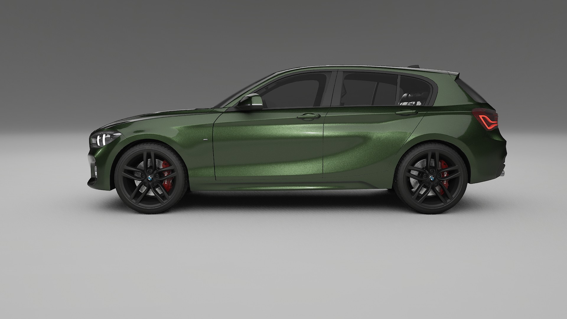 BMW 1 F20 facelift LCI TPU Lackschutzfolie | LAGOON Farbwechsel PPF – Komplett-Vorgeschnittener Kit