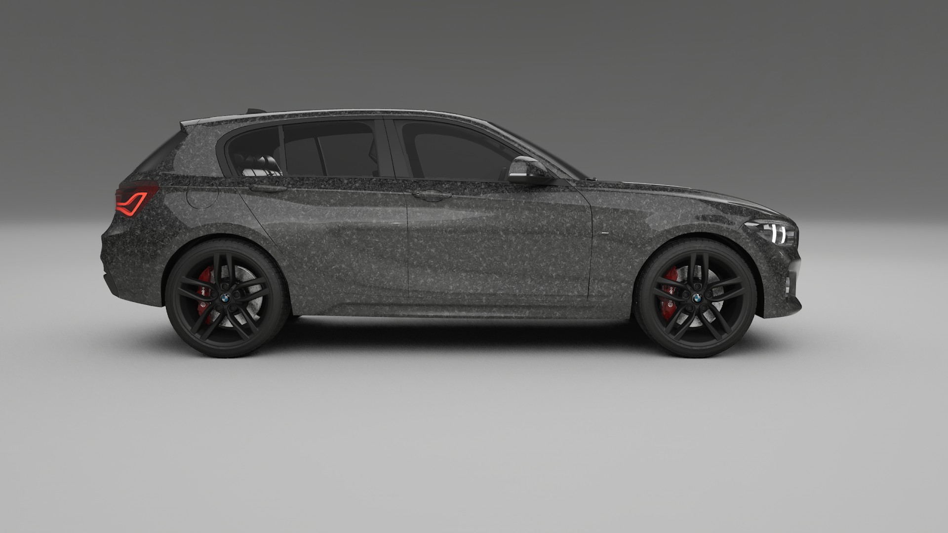 BMW 1 F20 facelift LCI TPU Lackschutzfolie | FORGED S Farbwechsel PPF – Komplett-Vorgeschnittener Kit