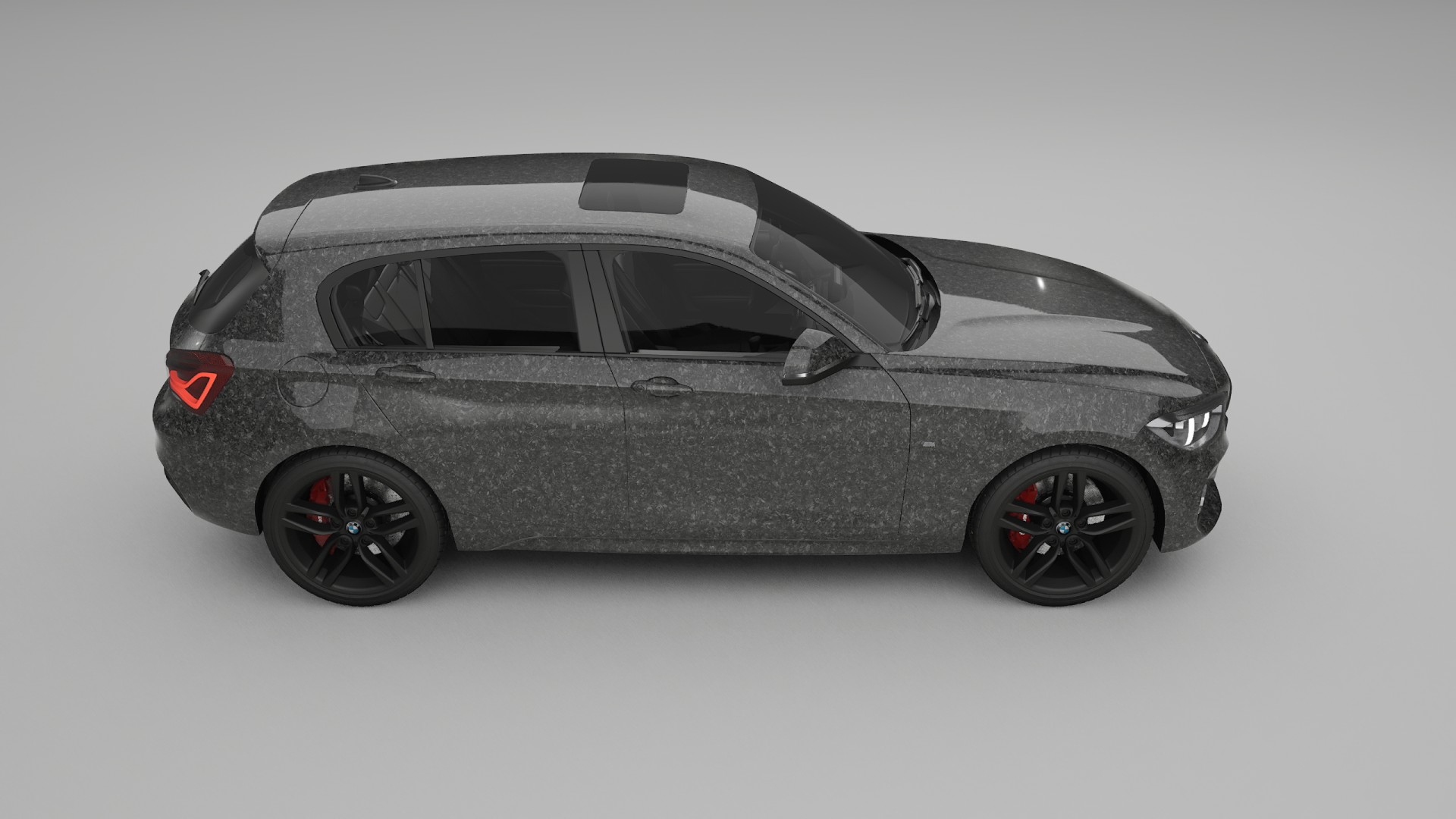 BMW 1 F20 facelift LCI TPU Lackschutzfolie | FORGED S Farbwechsel PPF – Komplett-Vorgeschnittener Kit