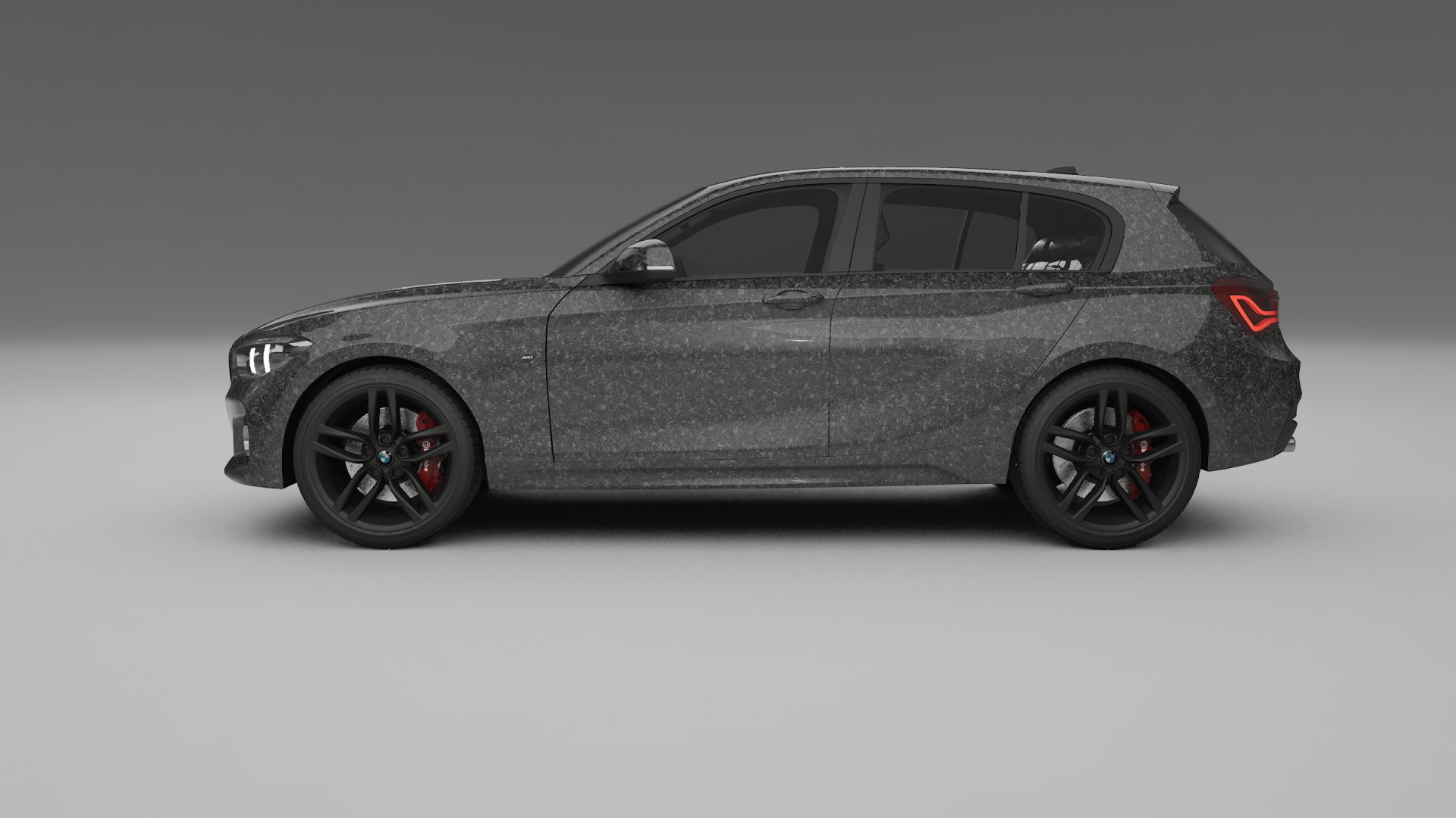 BMW 1 F20 facelift LCI TPU Lackschutzfolie | FORGED S Farbwechsel PPF – Komplett-Vorgeschnittener Kit