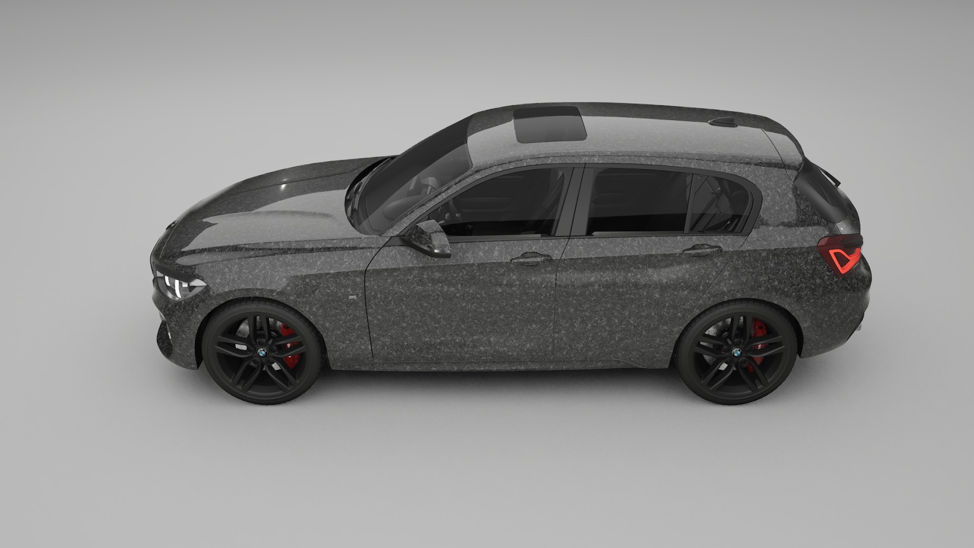 BMW 1 F20 facelift LCI TPU Lackschutzfolie | FORGED S Farbwechsel PPF – Komplett-Vorgeschnittener Kit
