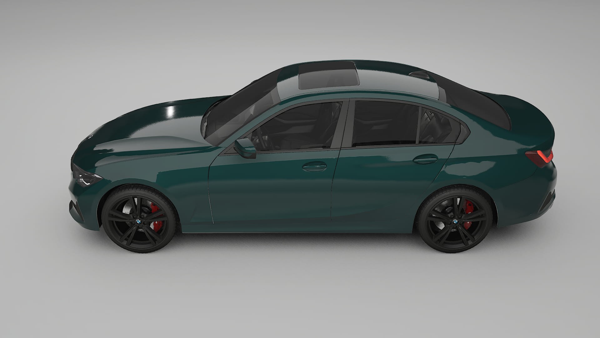 BMW 3 G20 prefacelift pre LCI TPU Lackschutzfolie | INFERNO Farbwechsel PPF – Komplett-Vorgeschnittener Kit